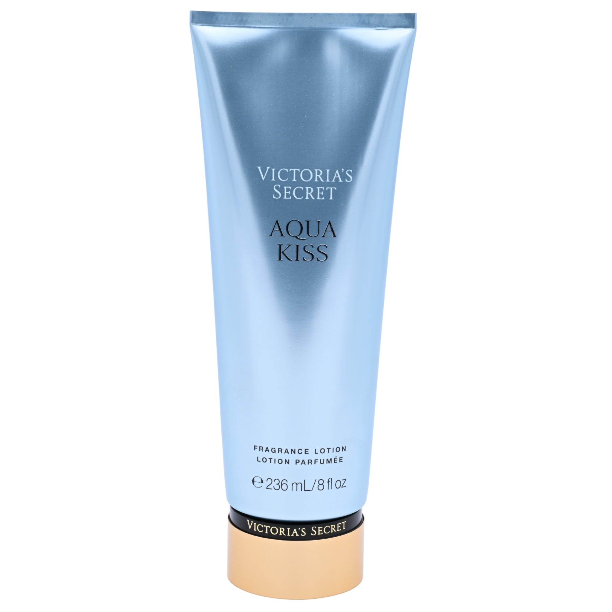Victoria's Secret Aqua Kiss fragrance lotion on a white background