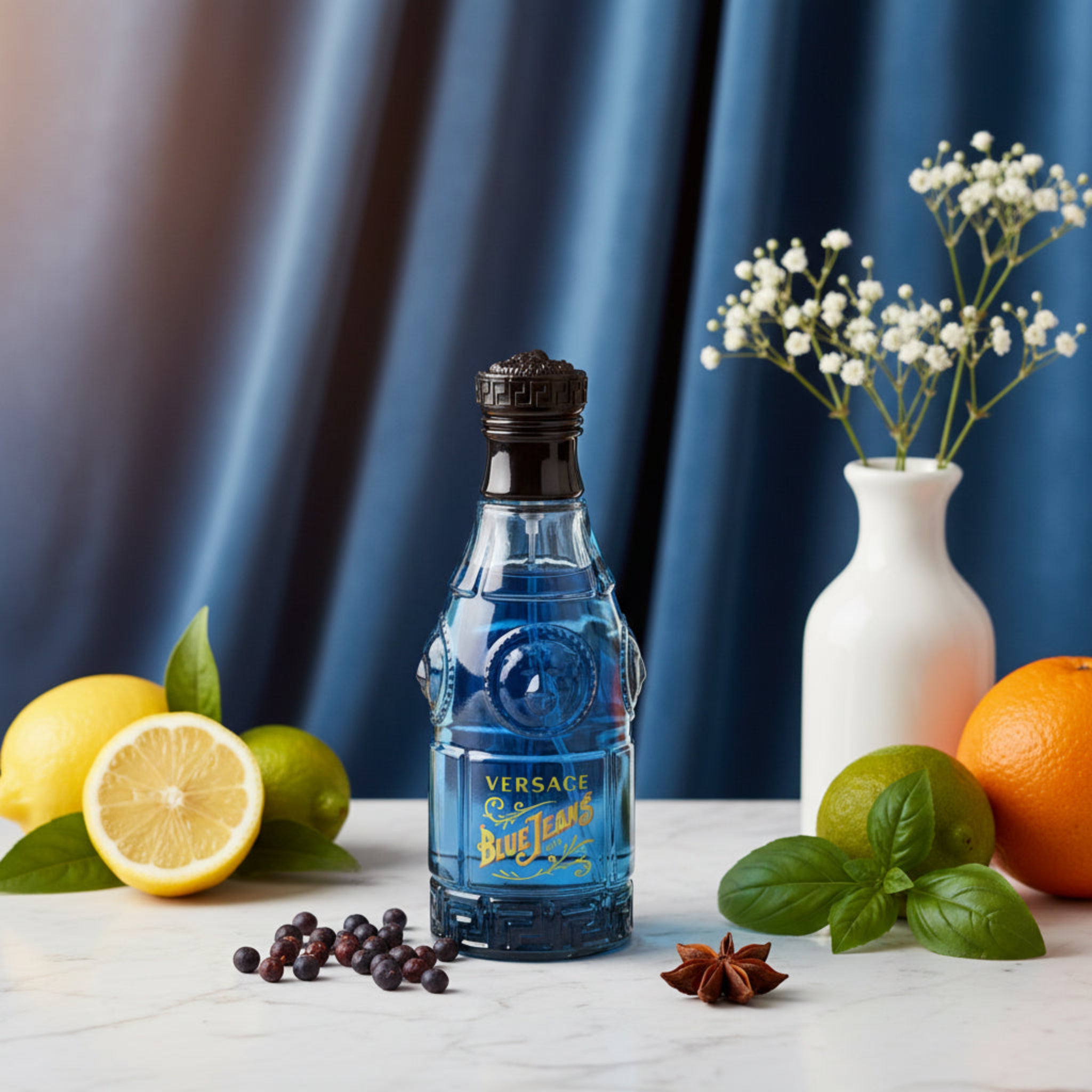 Blue Jeans by Versus Gianni Versace 2.5 oz EDT Cologne for Men New IN CAN