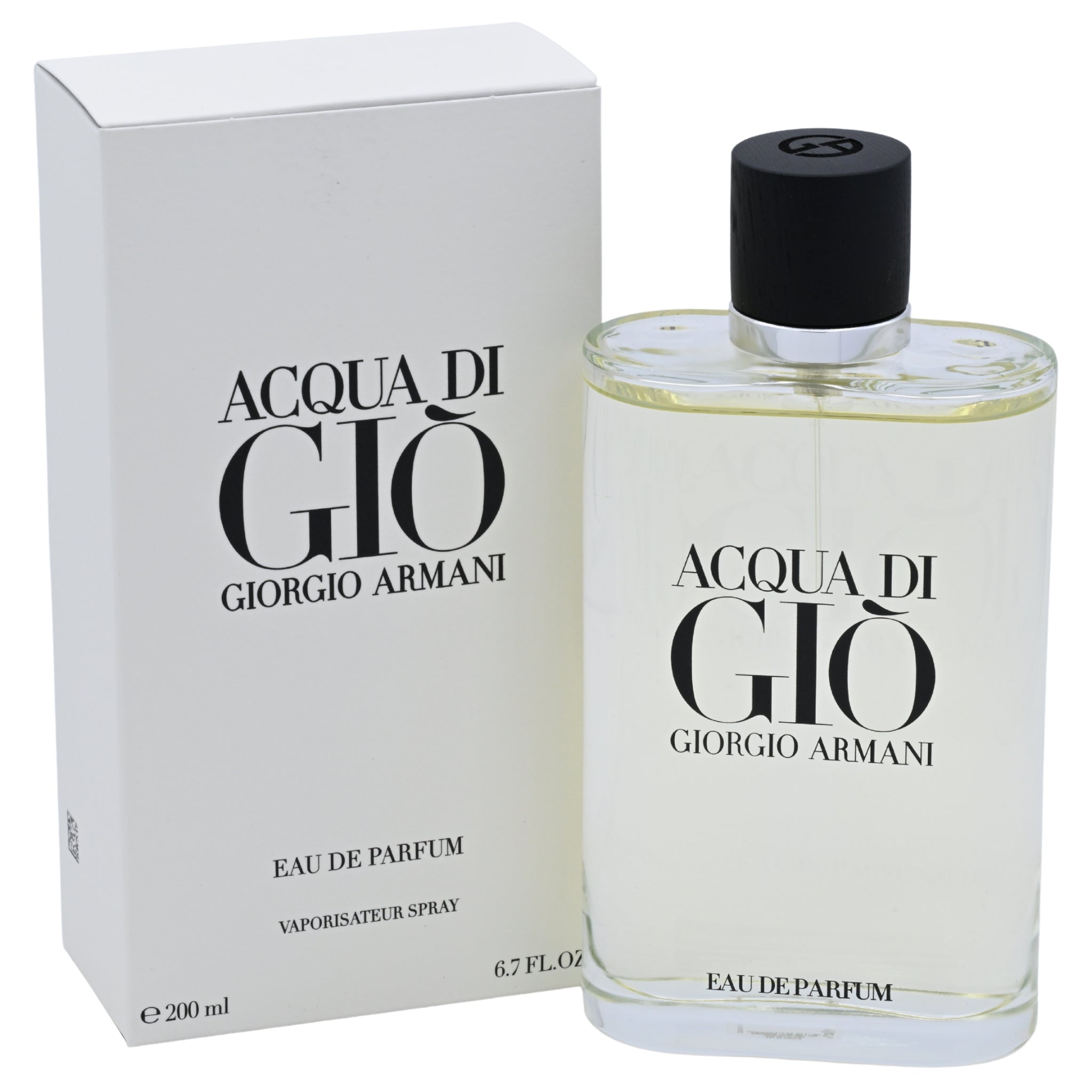 Acqua di Giò Giorgio Armani Eau de Parfum bottle and packaging on a white background