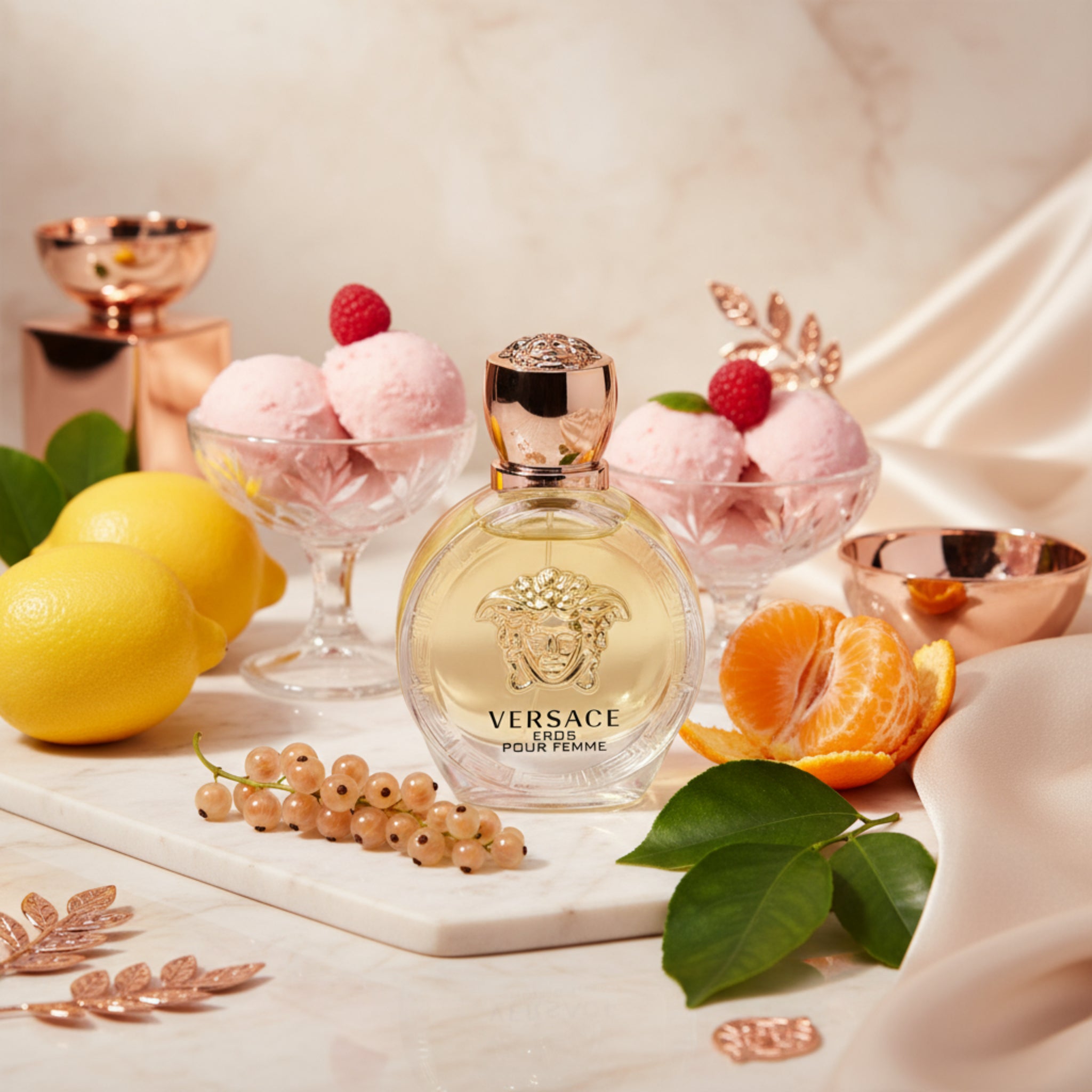 Versace Eros pour femme by Gianni Versace EDT 0.17oz New in Box