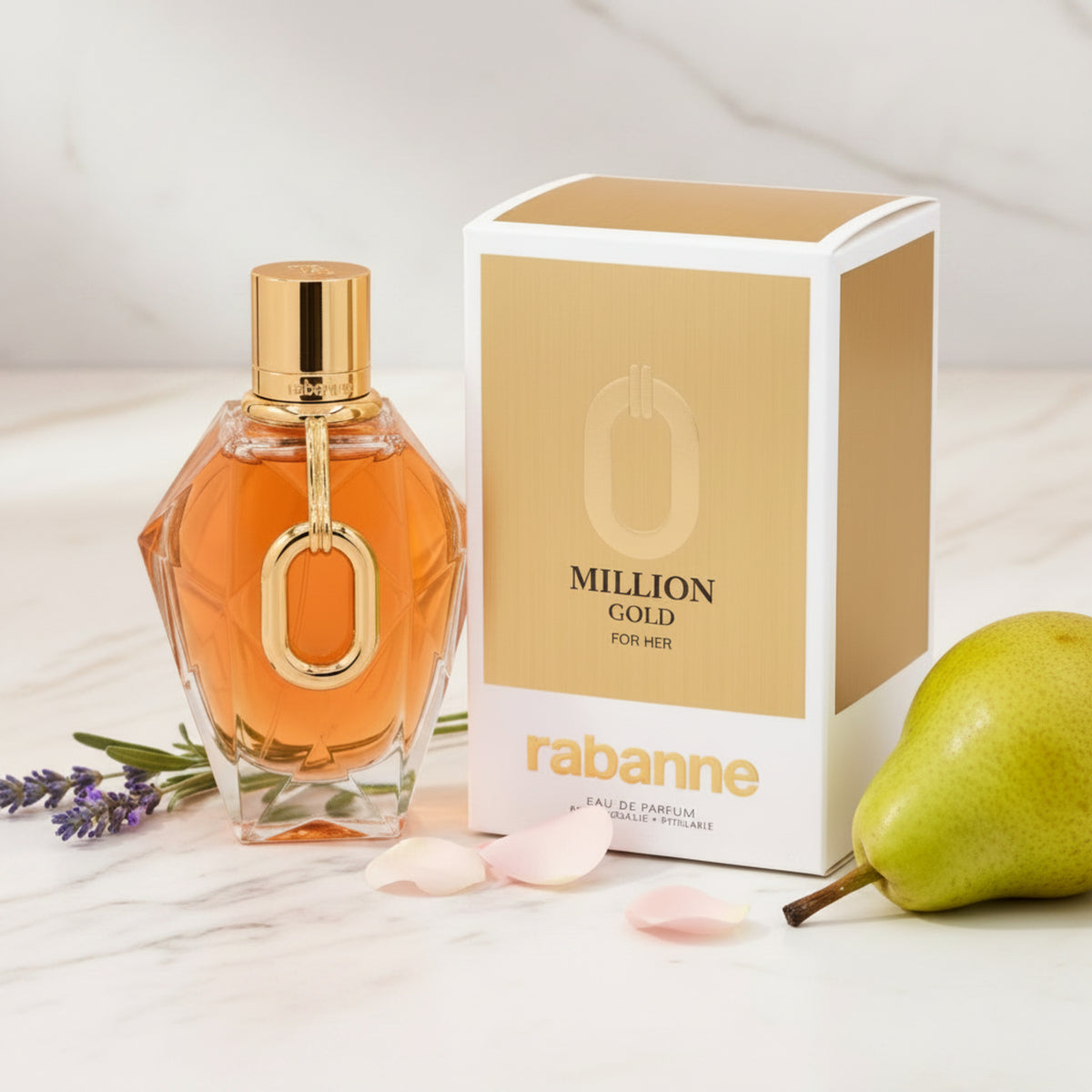 Paco Rabanne Million Gold EDP Spray Women 3 oz New Box