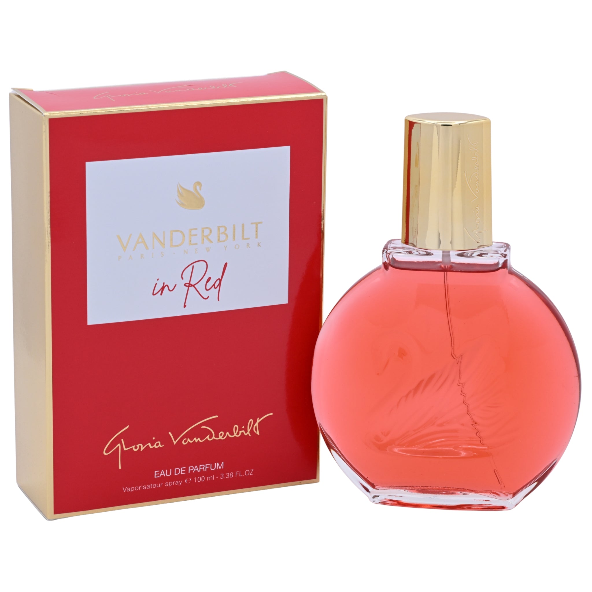 Gloria Vanderbilt In Red EDP Spray Women 3.38 oz 100ml New Box