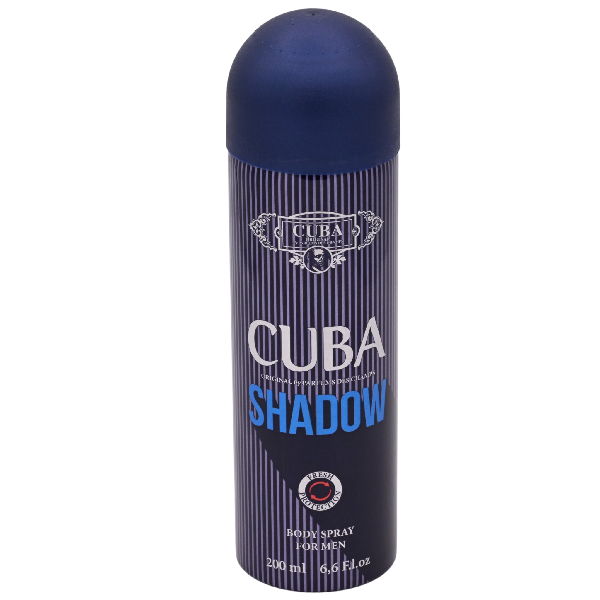 Cuba Shadow Body Spray for Men, Deodorant Spray, 6.6 oz (200 ml)