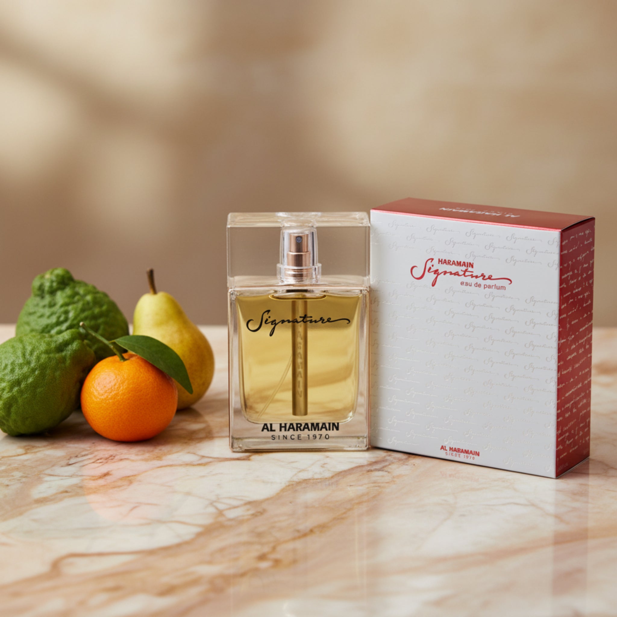 Al Haramain Signature Rose Gold Eau de Parfum Spray for Women 3.4 oz (100 ml) New Retail Box