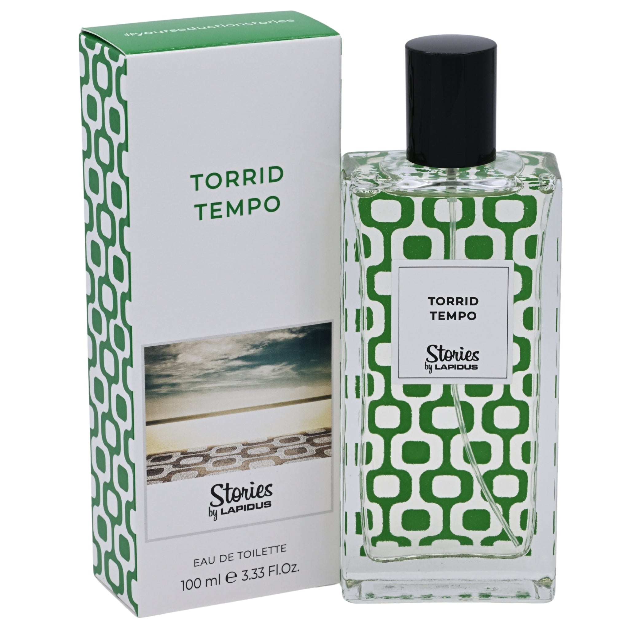 Lapidus Ted Stories EDT Spray Men 3.33 oz 100ml