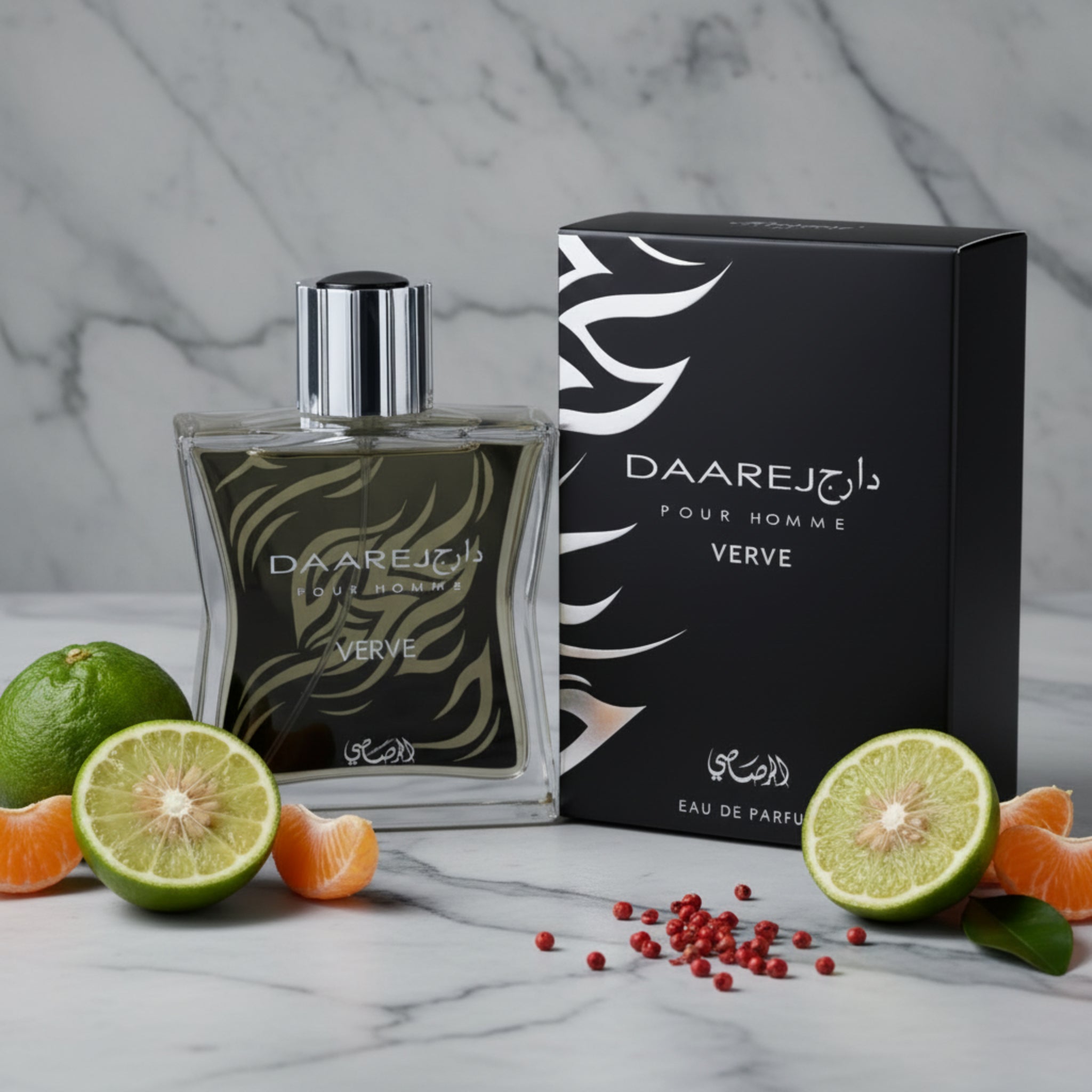 Rasasi Daarej Verve Eau de Parfum Spray for Men 3.38 oz (100 ml)