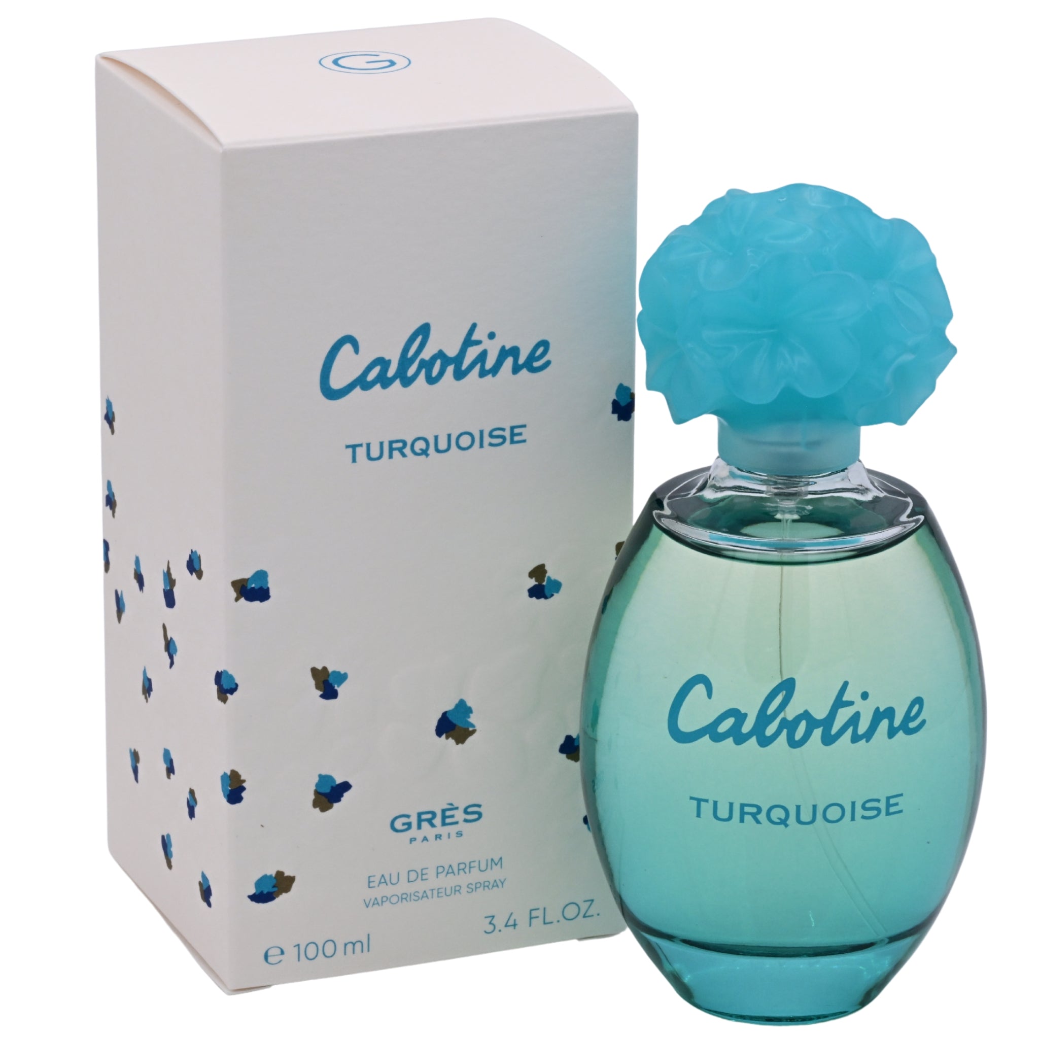 Parfums Grès Cabotine Turquoise Eau de Parfum Spray for Women 3.4 oz (100 ml) New in Box