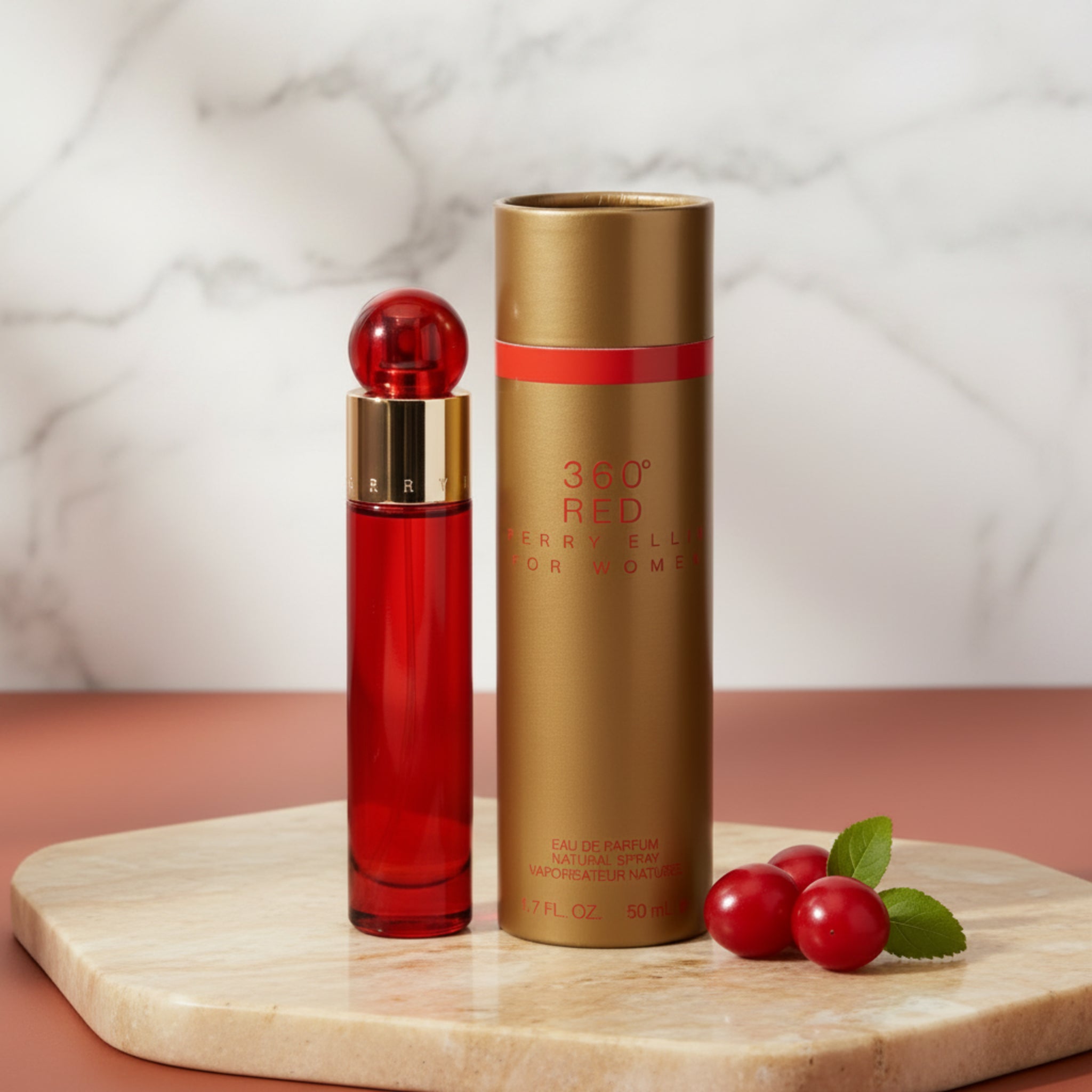 360° Red by Perry Ellis perfume for women EDP 1.7 oz New in Box