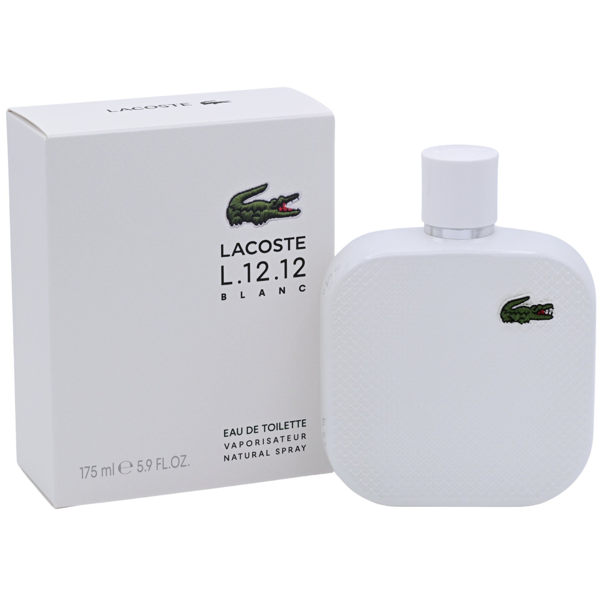 Lacoste L.12.12 Blanc by Lacoste cologne for men EDT 5.9 oz New in Box