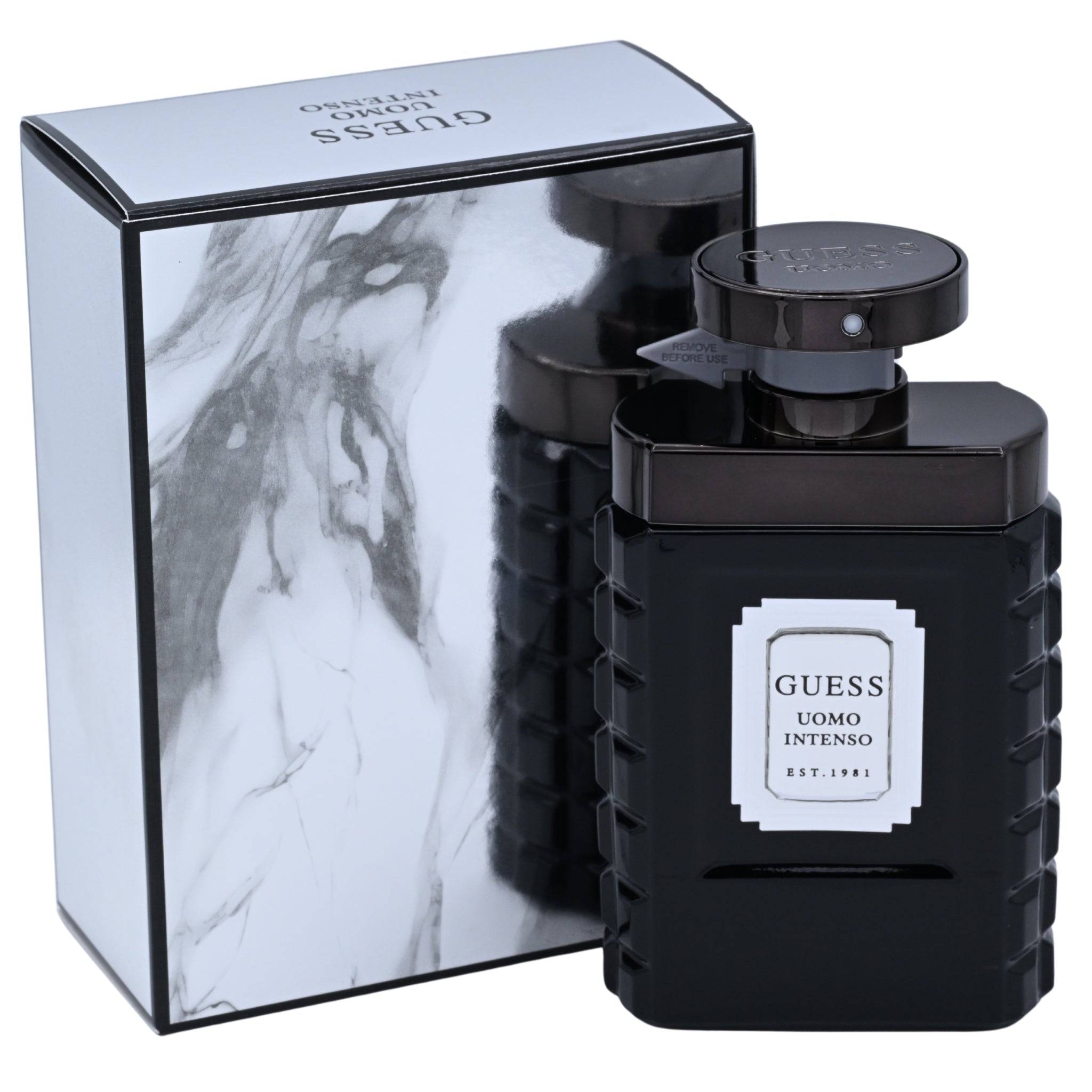 Guess Uomo Intenso Eau de Parfum Spray for Men 3.4 oz (New in Box)