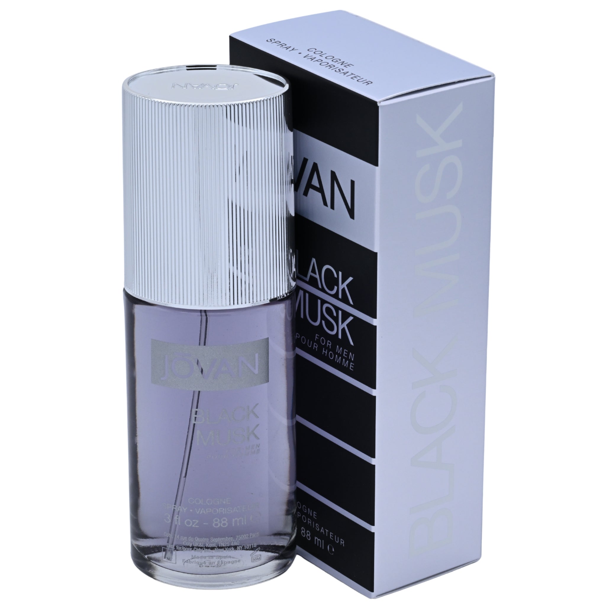 Jovan Black Musk by Jovan 3.0 oz Cologne Spray Men New in Box