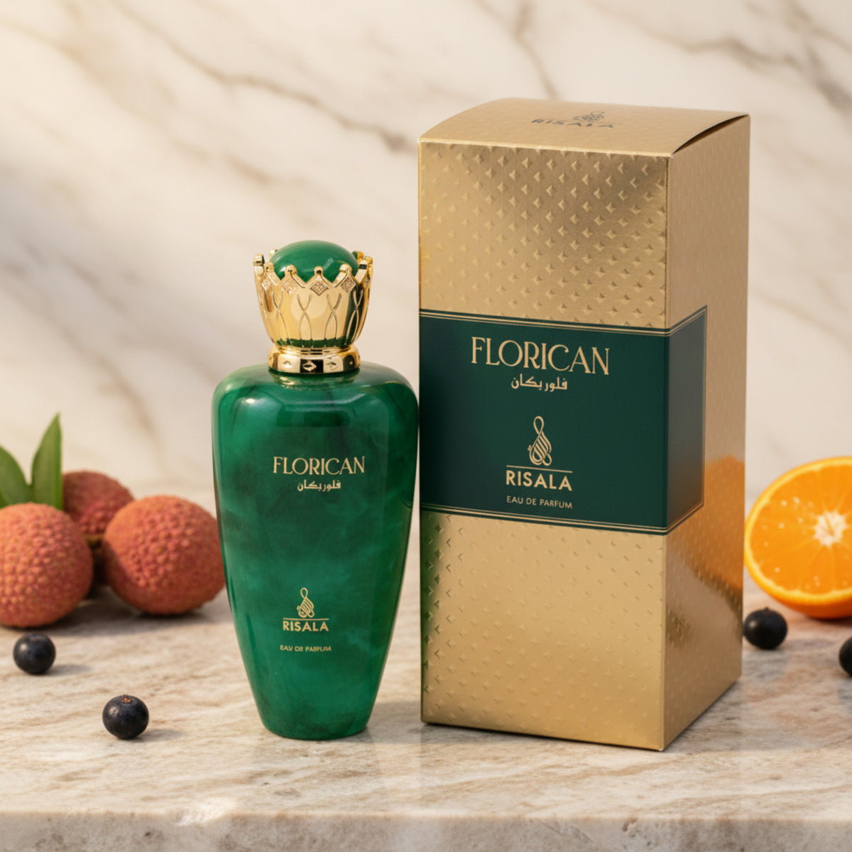 Risala Florican Eau de Parfum Spray for Men, 3.4 oz (100 ml) - New Retail Box
