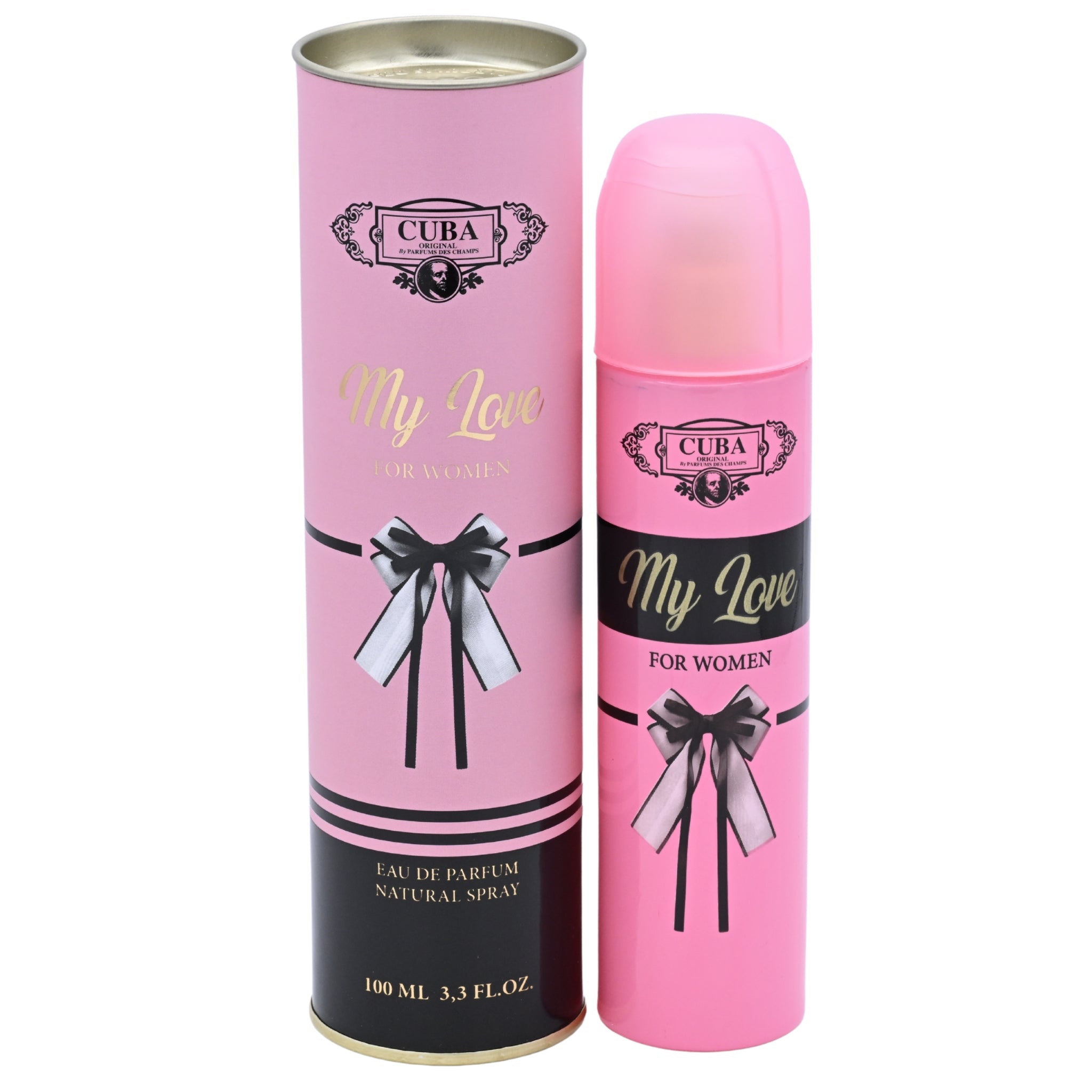 Cuba My Love Eau de Parfum Spray for Women 3.3 oz (100 ml) by Cuba