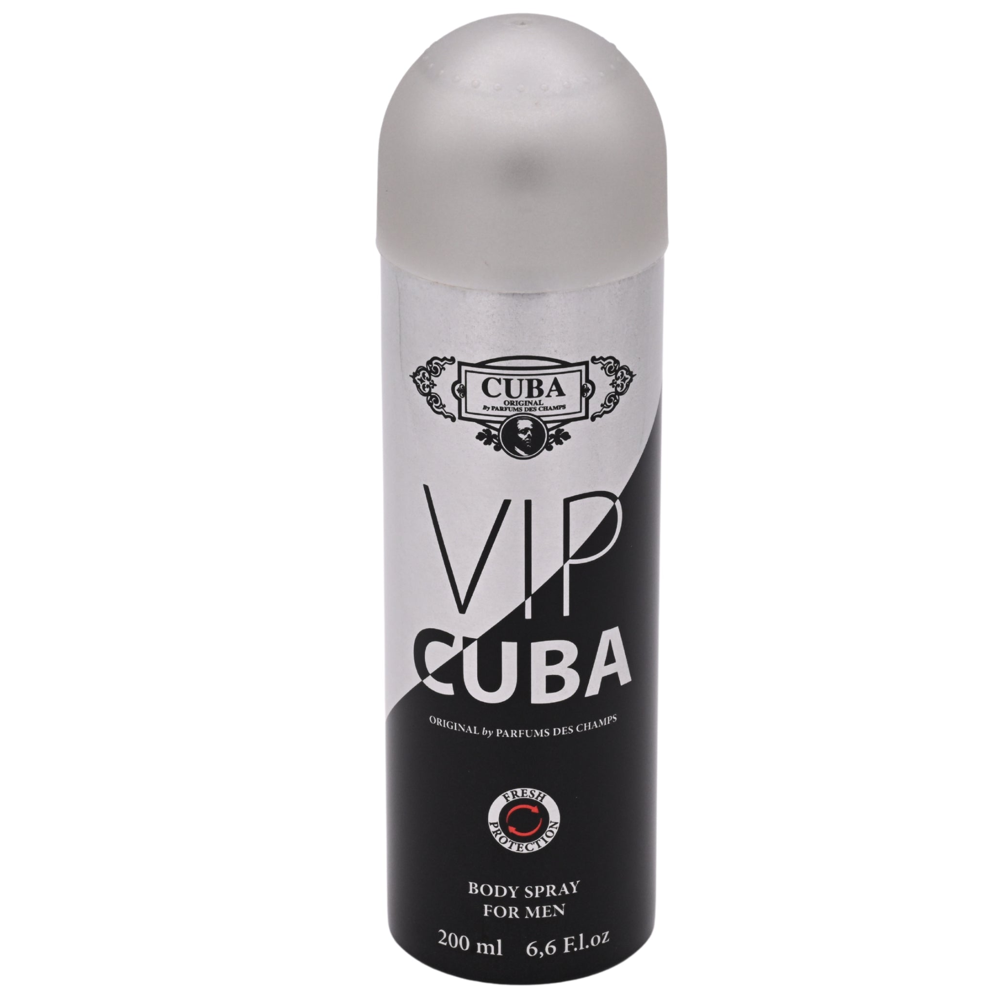 Cuba VIP Body Spray for Men, 6.6 fl oz (Deodorant Body Spray)