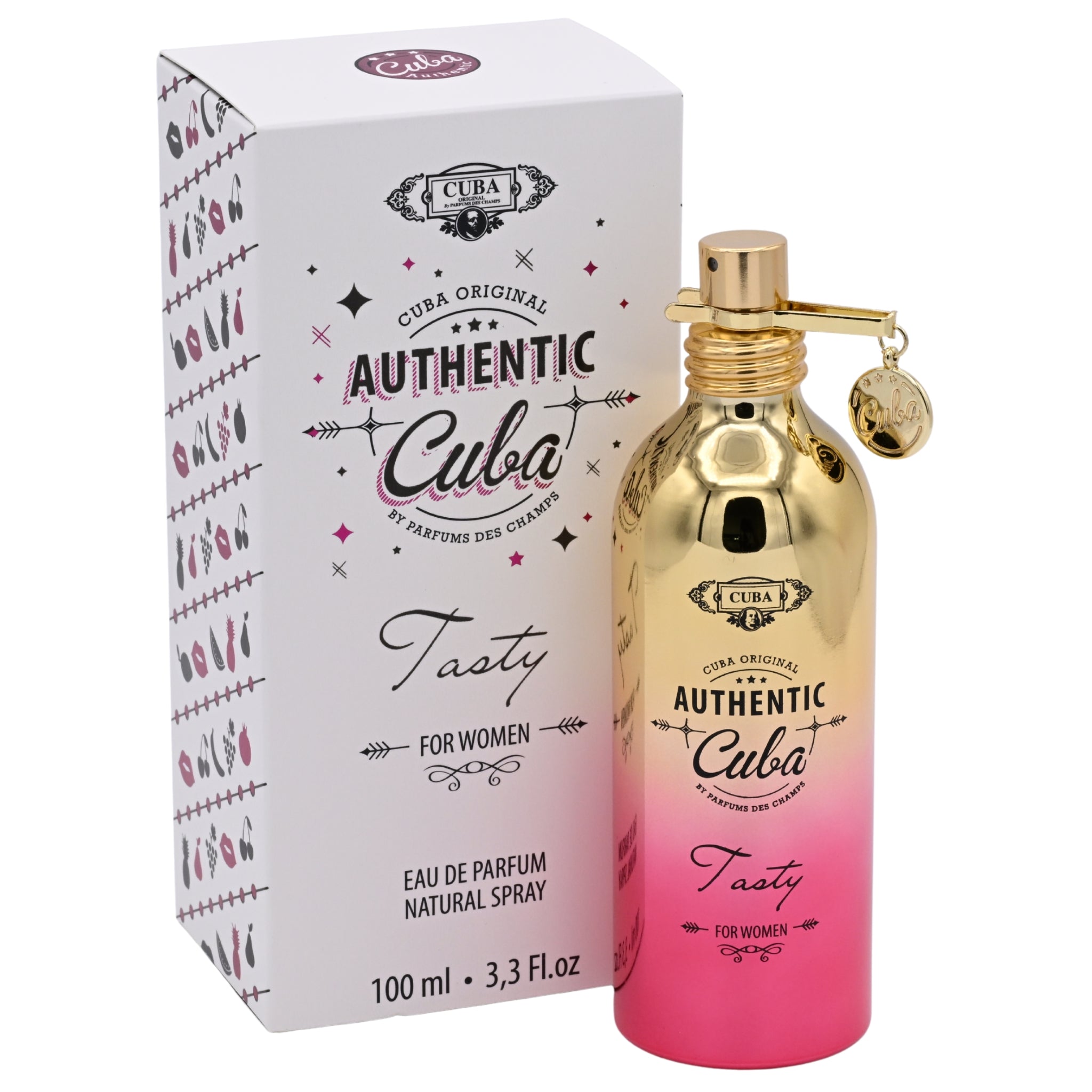 Cuba Authentic Tasty by Cuba perfume for women EDP 3.3 / 3.4 oz New in  Box