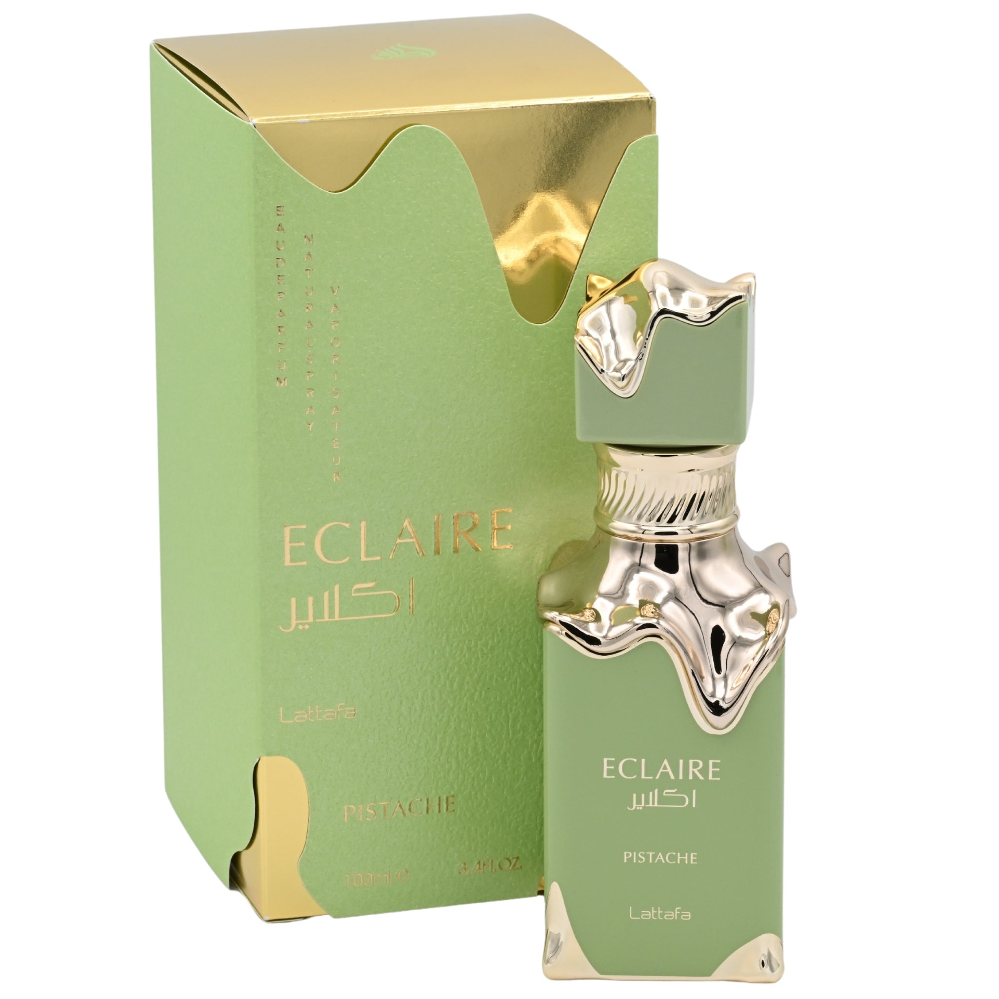Lattafa Eclaire Pistache EDP Spray Women 3.4 oz 100ml New Box