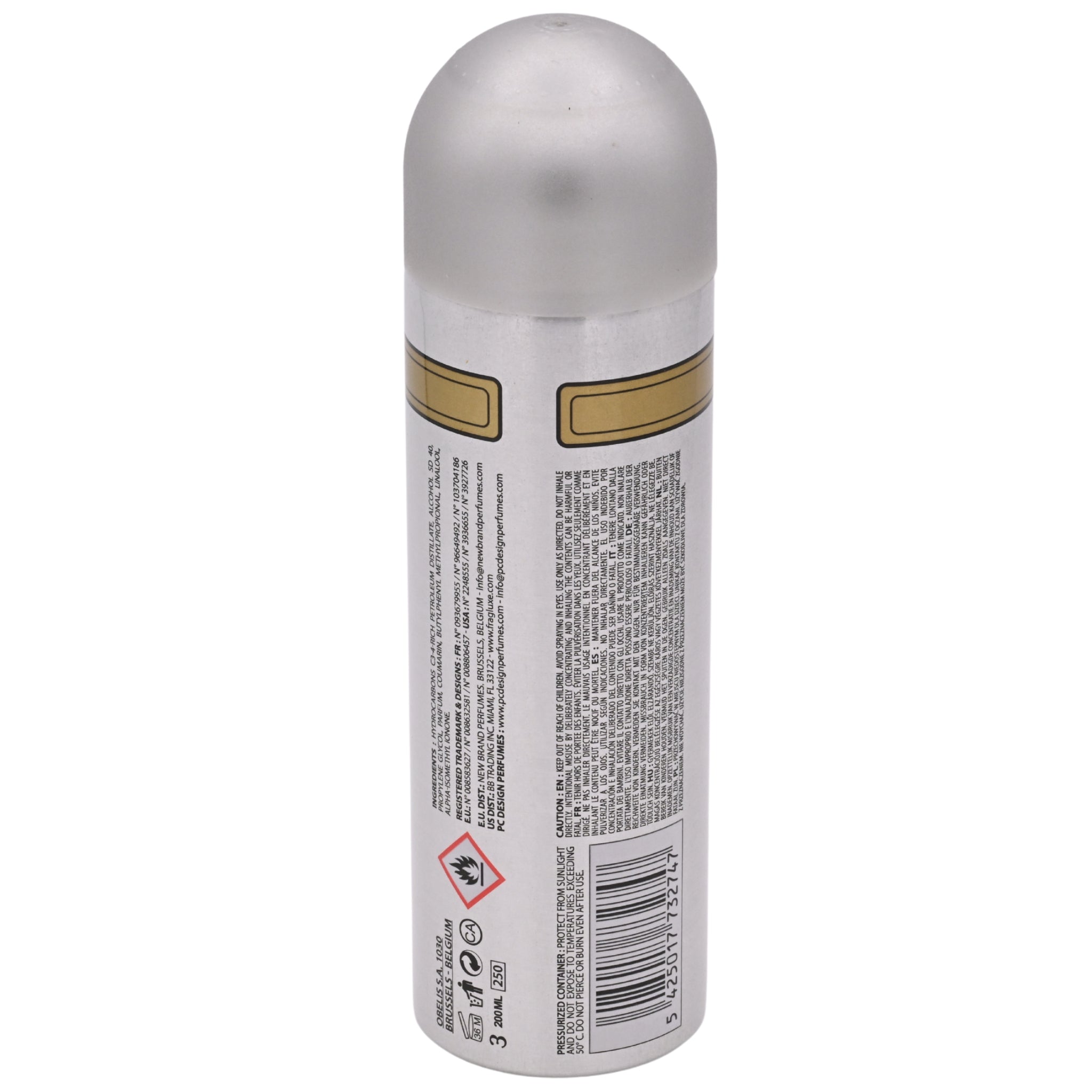 Cuba Cuba Gold Body Spray (Deodorant Spray) for Men, 6.6 oz