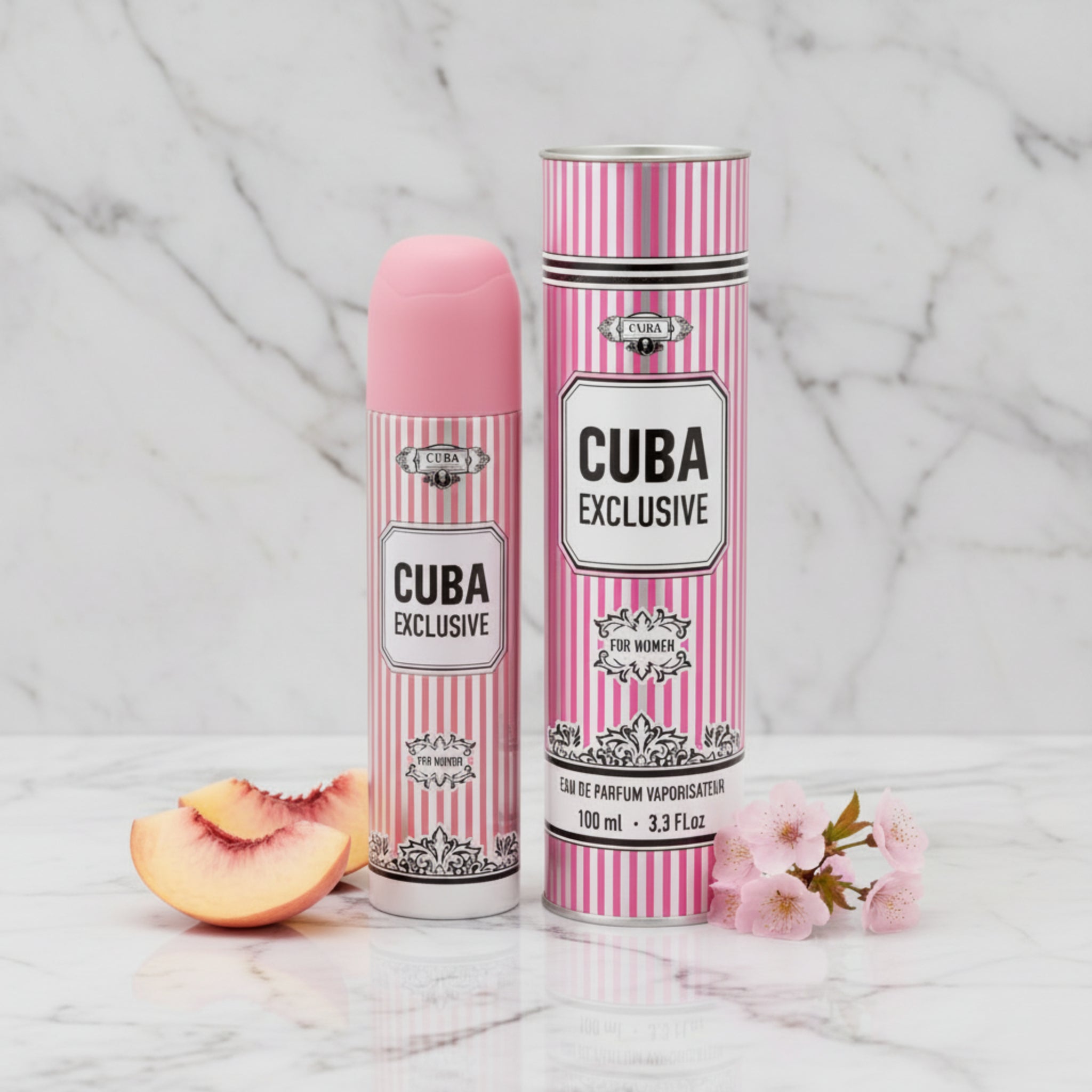 Cuba Cuba Exclusive Eau de Parfum Spray for Women 3.3 oz New in Can