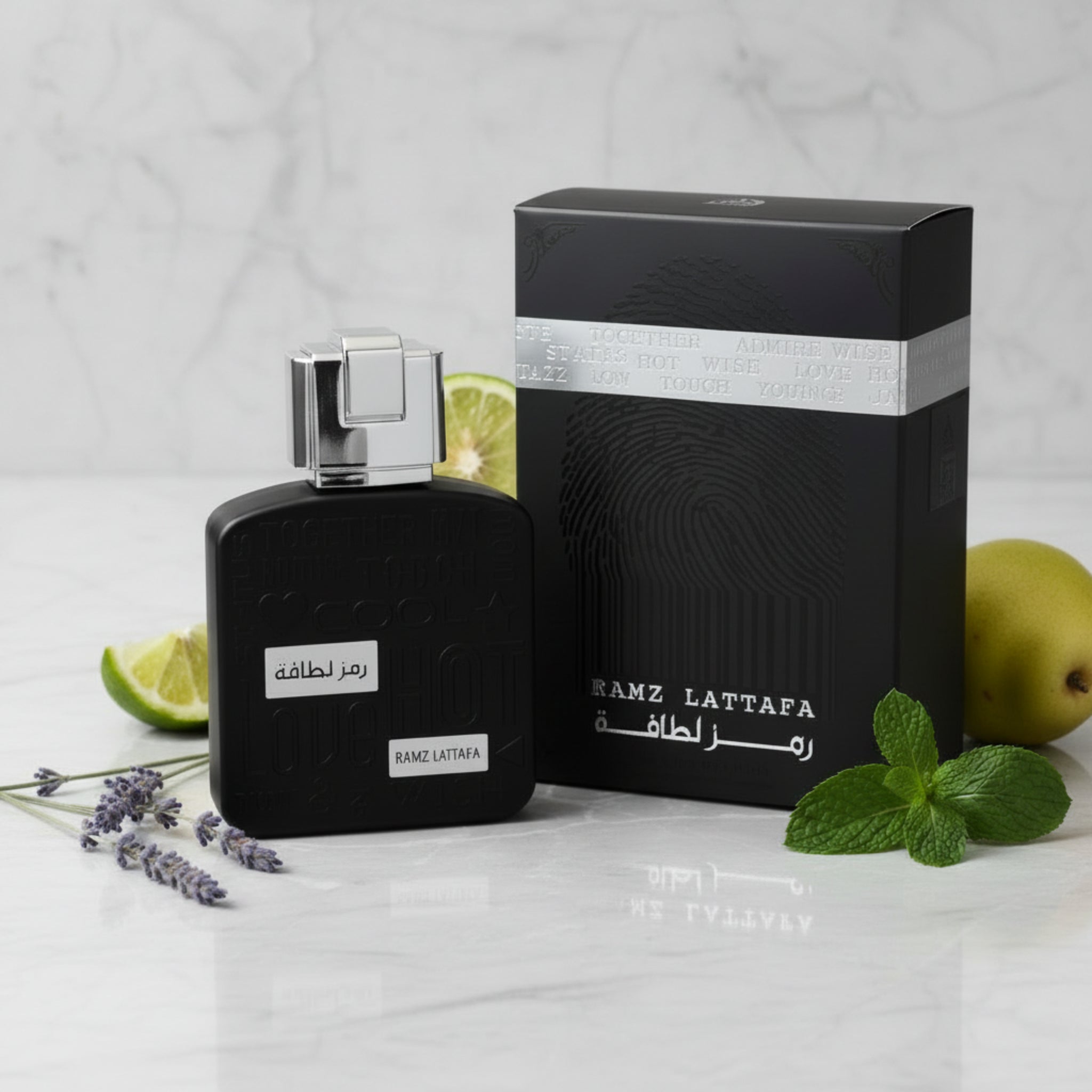 Ramz Lattafa Silver by Lattafa perfume for unisex EDP 3.3 / 3.4 oz New in Box