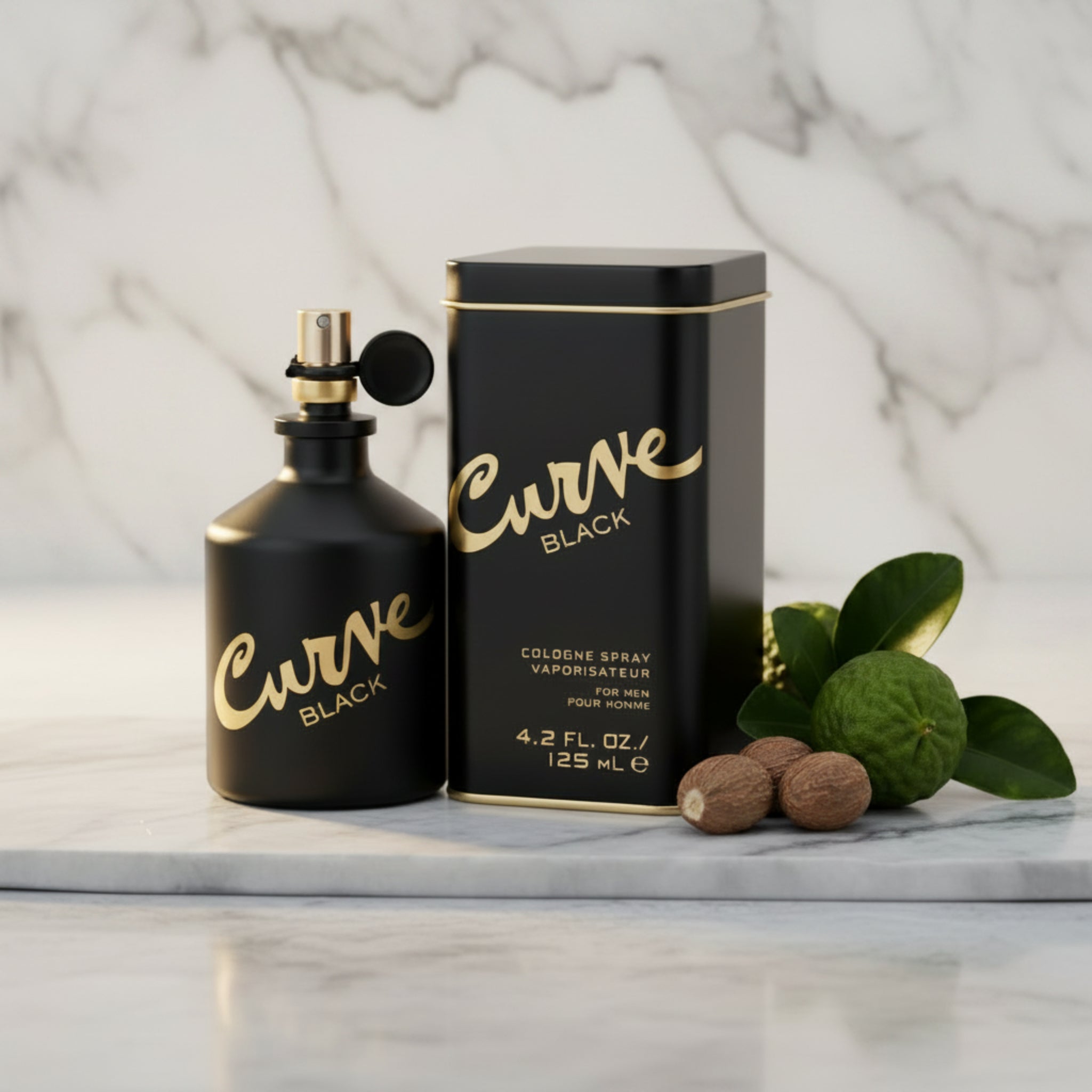 CURVE BLACK by Liz Claiborne cologne for men EDC 4.2 oz New in Can