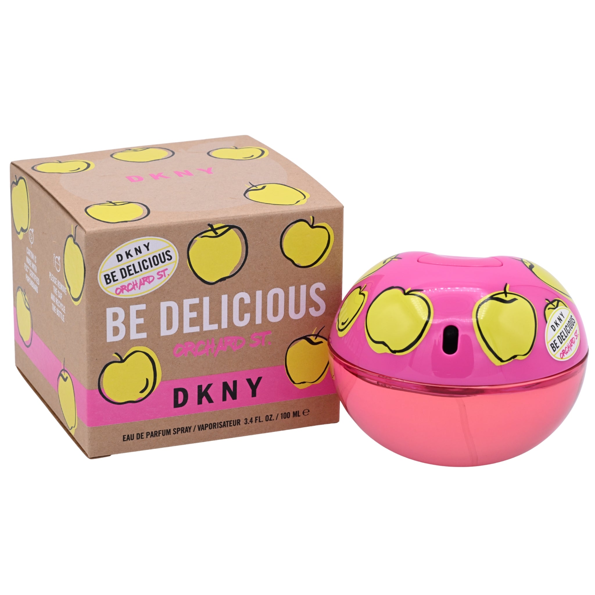 DKNY Be Delicious Orchard St Eau de Parfum Spray for Women 3.4 oz (100 ml) by Donna Karan