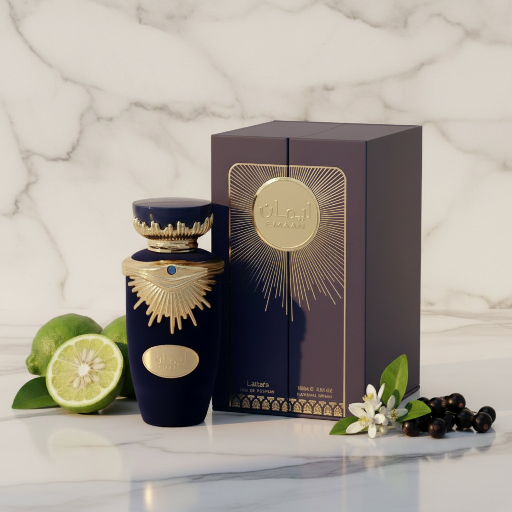 Emaan by Lattafa perfume for unisex EDP 3.3 / 3.4 oz New in Box