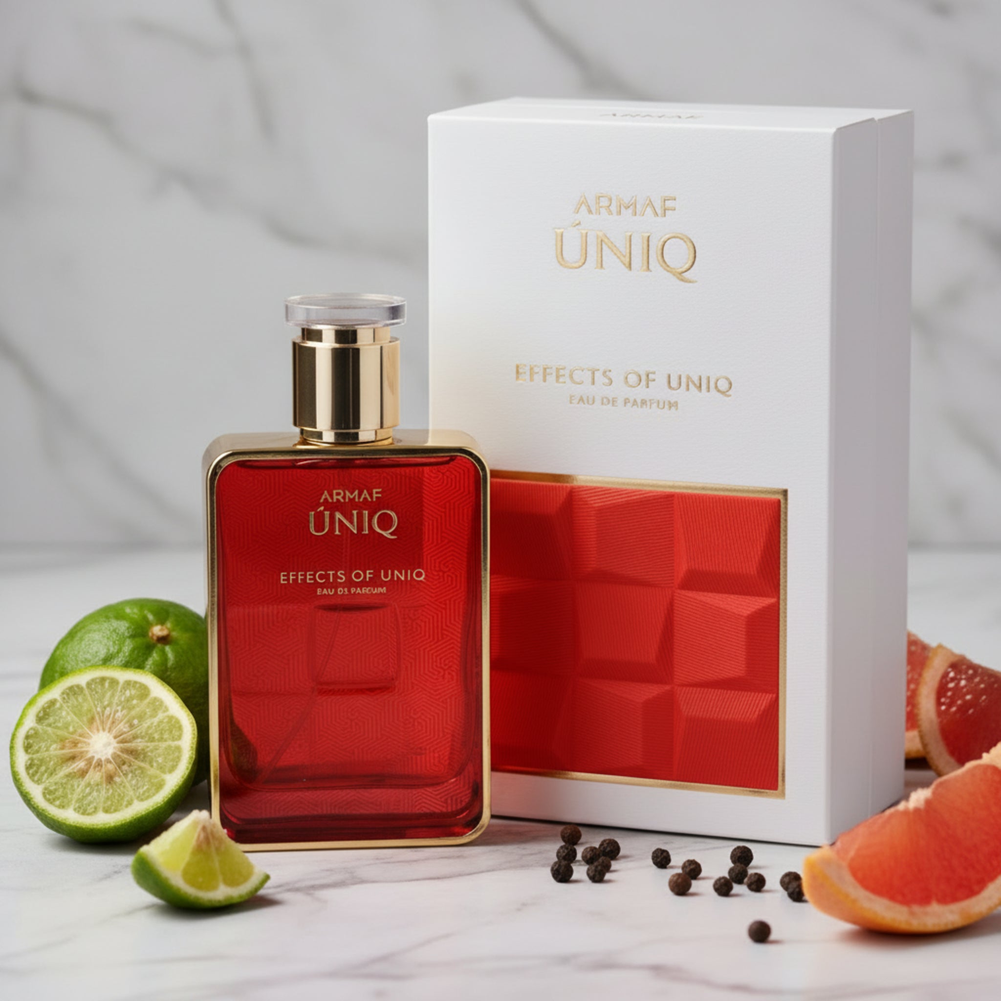 Armaf Uniq Effects of Uniq Eau de Parfum Spray for Men, 3.4 oz (100 ml)