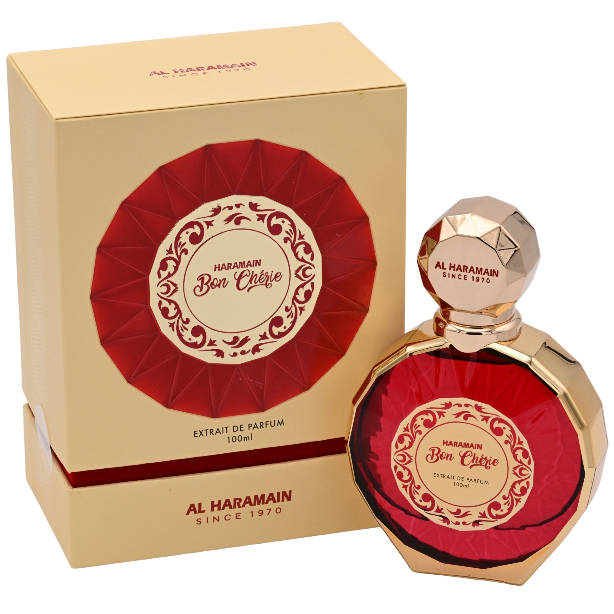 Al Haramain Bon Cherie Red Extrait de Parfum Spray for Women 3.4 oz (New Retail Box)