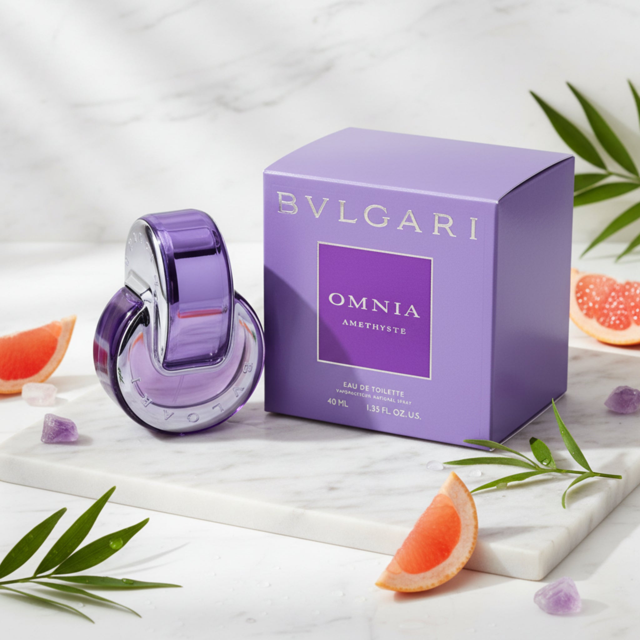 Bvlgari Omnia Amethyste Eau de Toilette Spray for Women 1.35 oz - Bvlgari