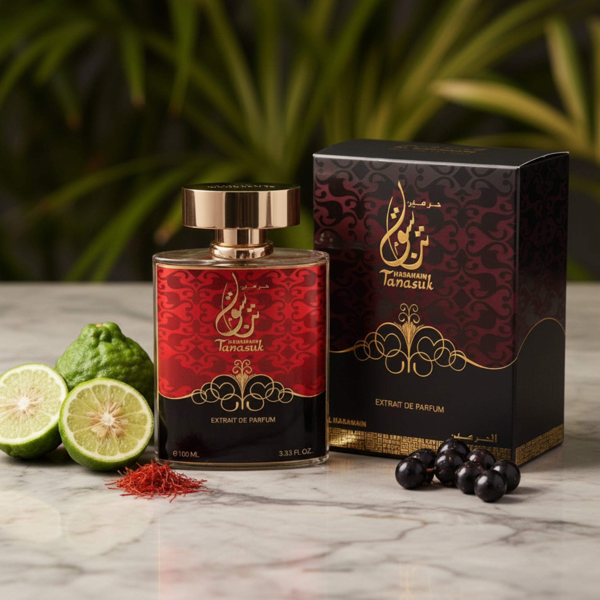 Al Haramain Tanasuk Eau de Parfum (EDP) Spray, Unisex, 3.4 oz (100 ml) - New Retail Box