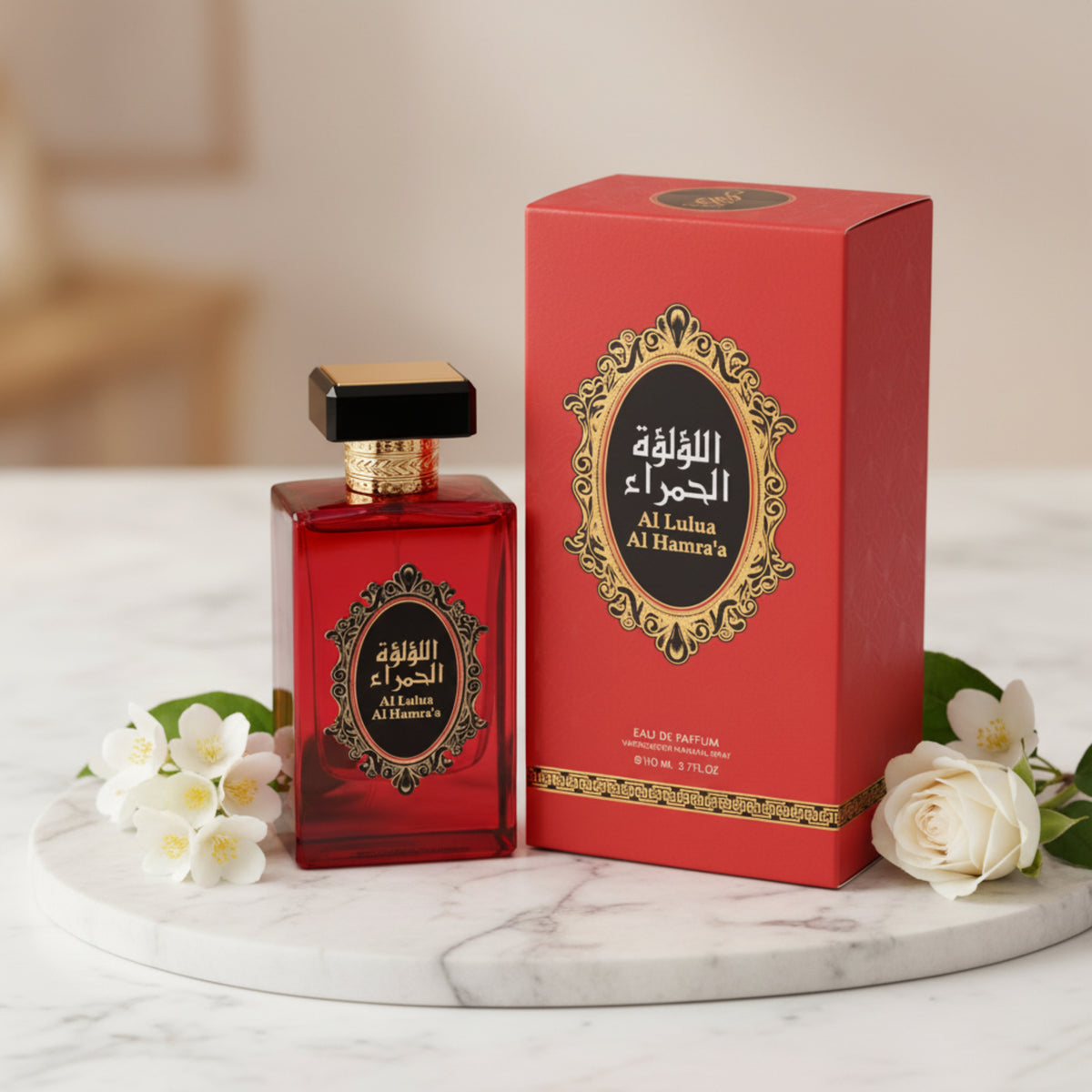 Risala Al Lulua Al Hamra'a Eau de Parfum Spray Unisex 3.7 oz New Retail Box