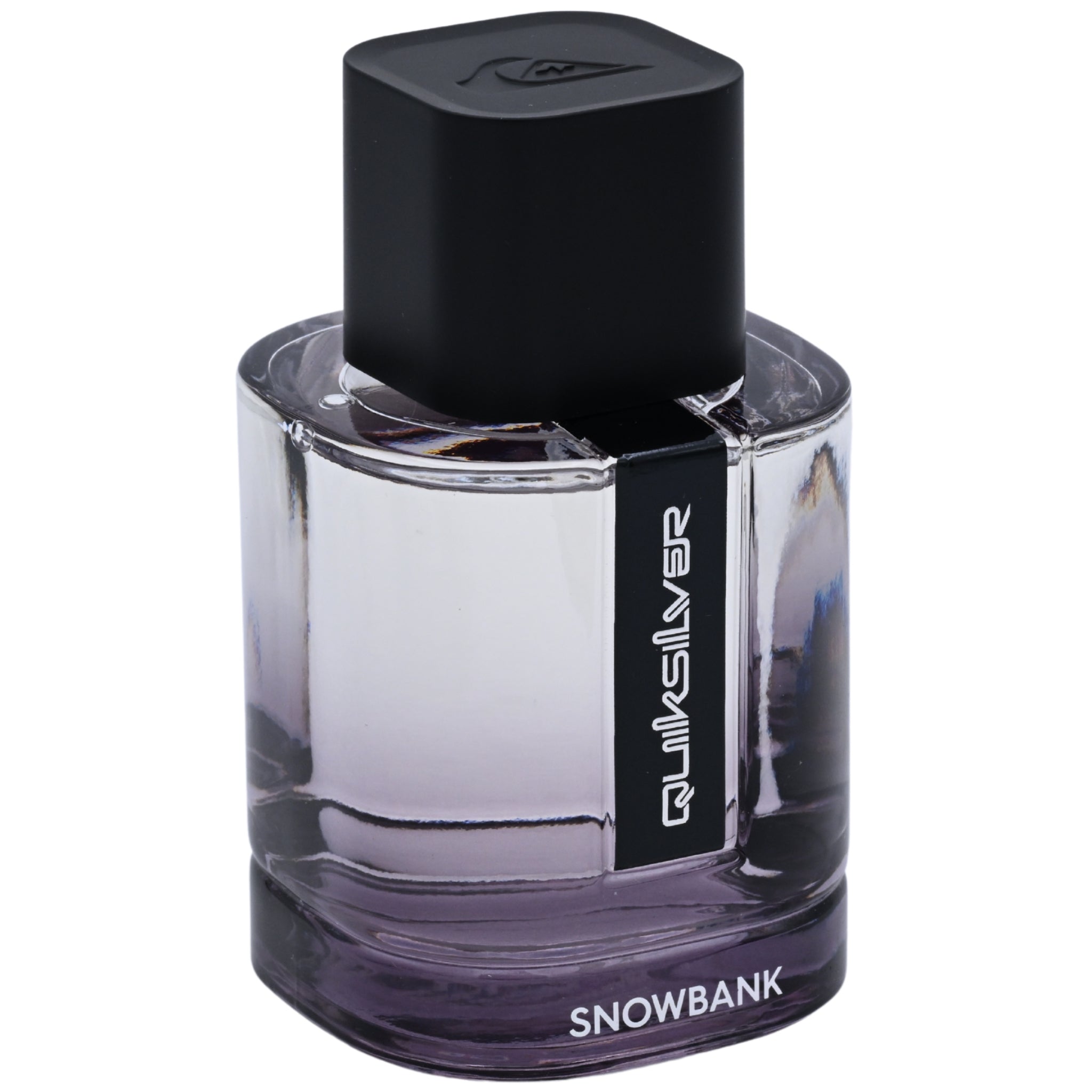 Quiksilver Snowbank perfume bottle on a white background