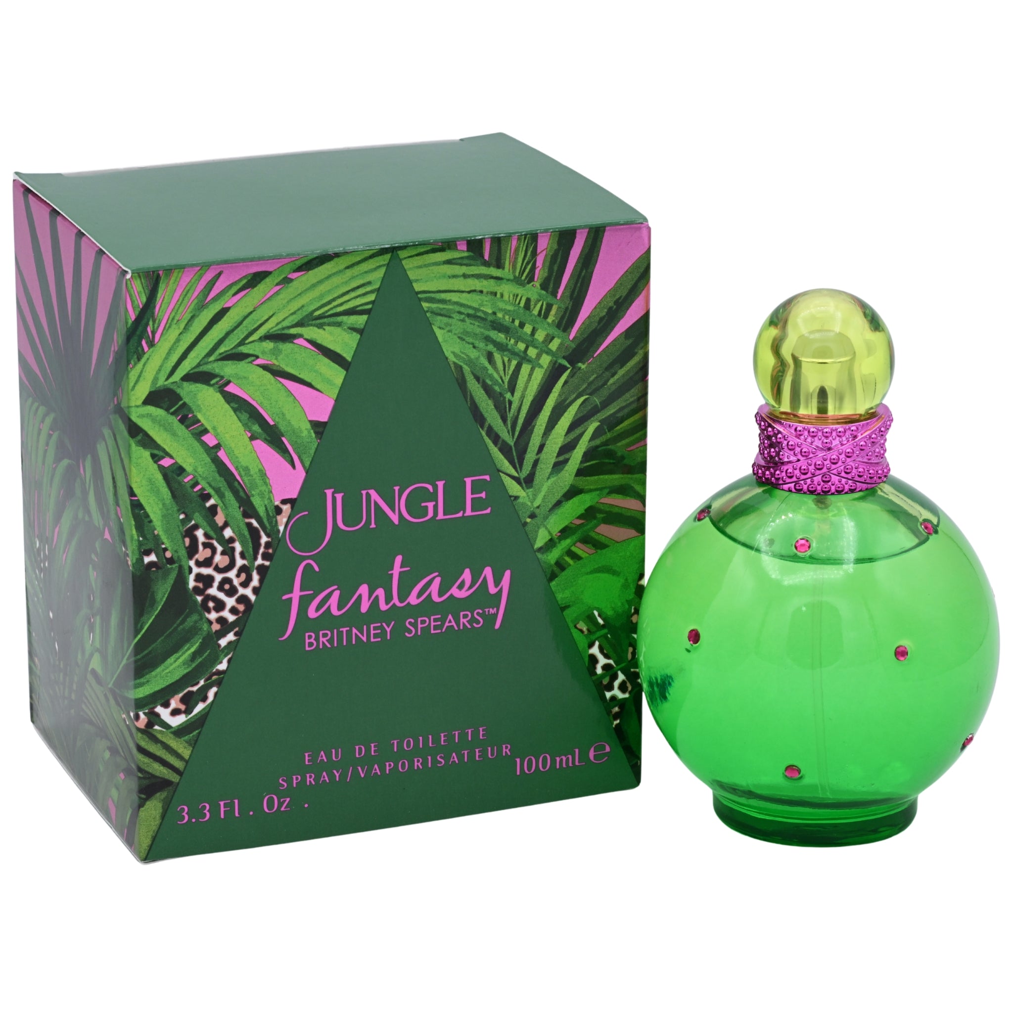 Britney Spears Jungle Fantasy Eau de Toilette (EDT) Spray for Women 3.3 oz (100 ml) New Retail Box
