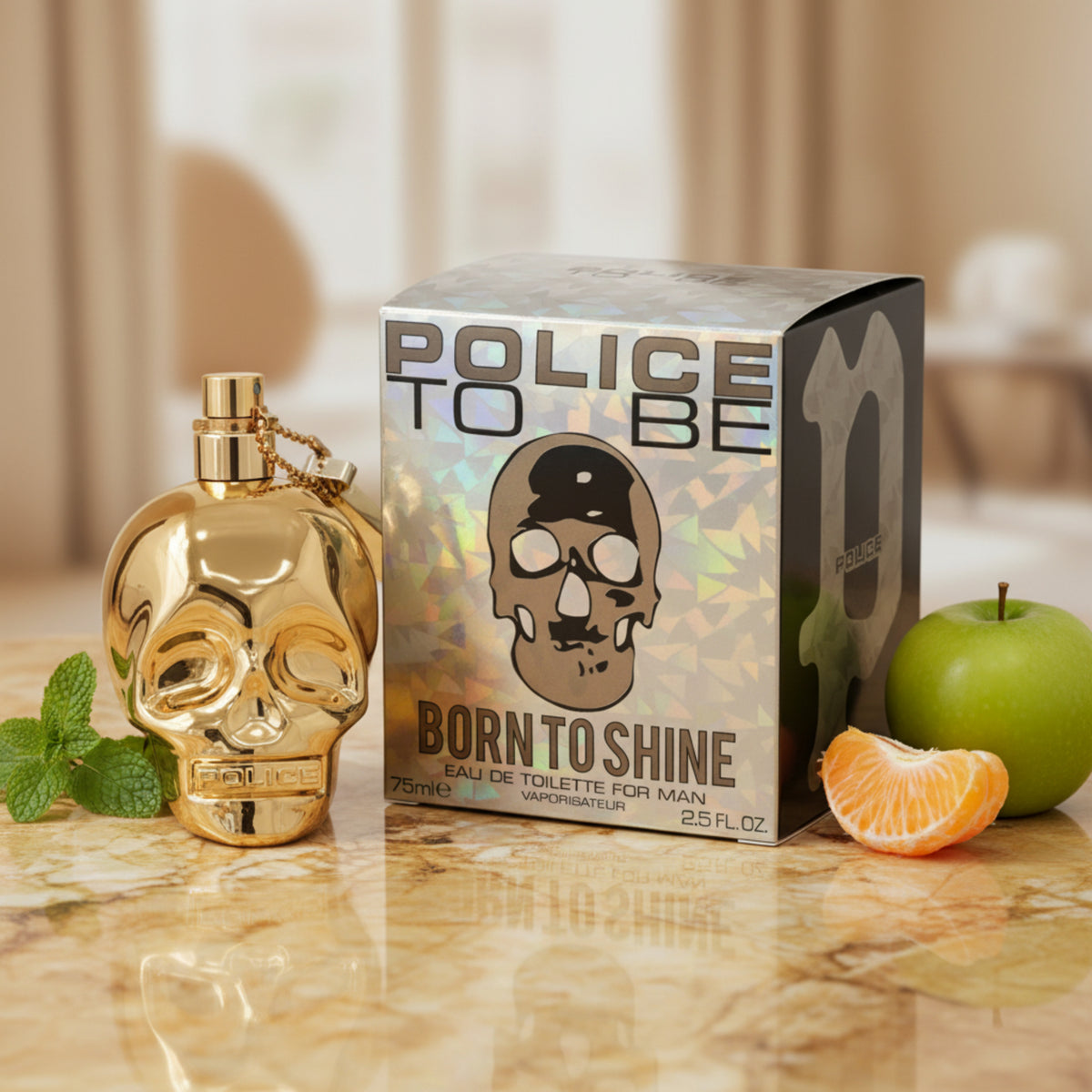 Police To Be Born To Shine EDT Spray Men 2.5 oz