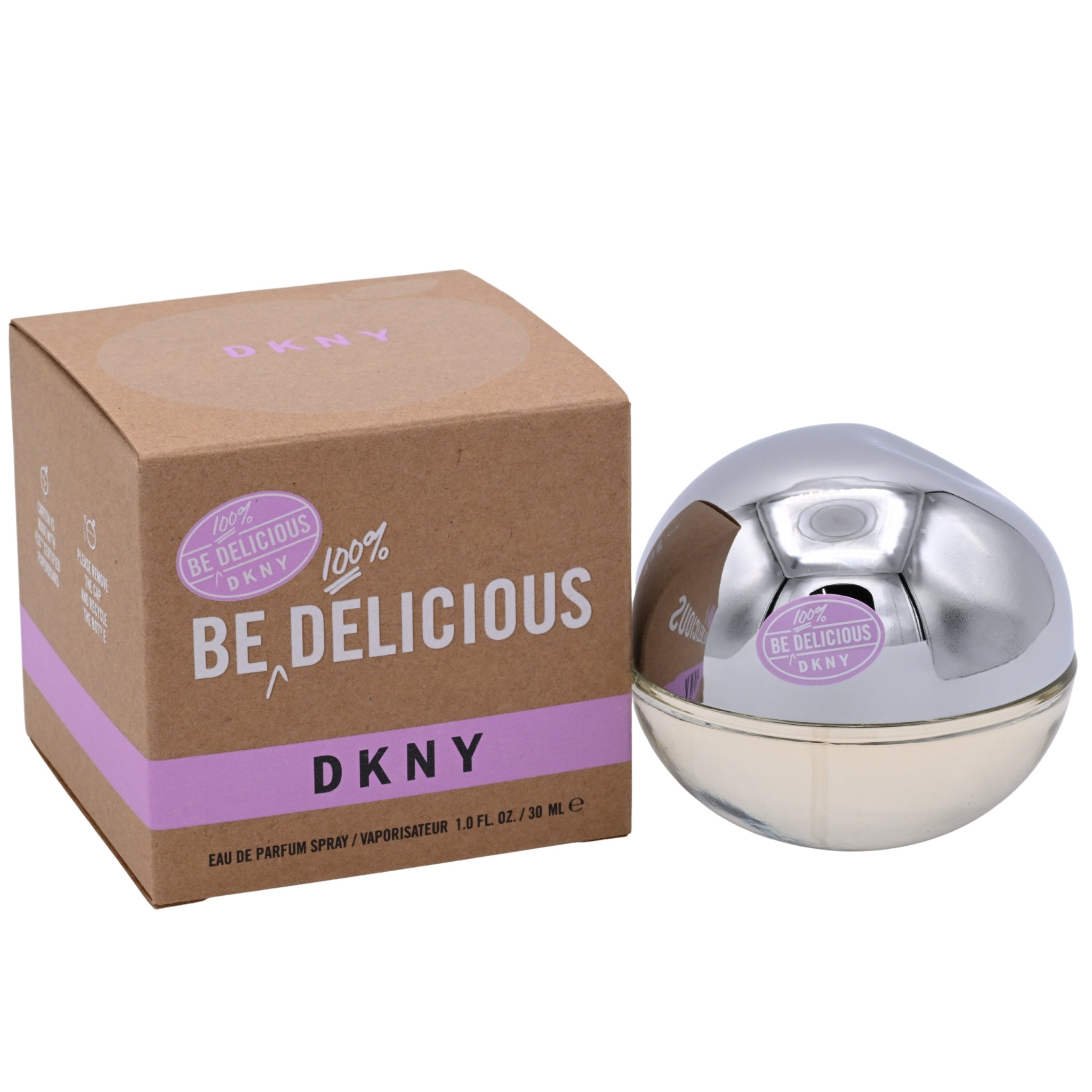 DKNY Be Delicious Eau de Parfum (EDP) Spray for Women 1.0 fl oz (30 ml) by Donna Karan