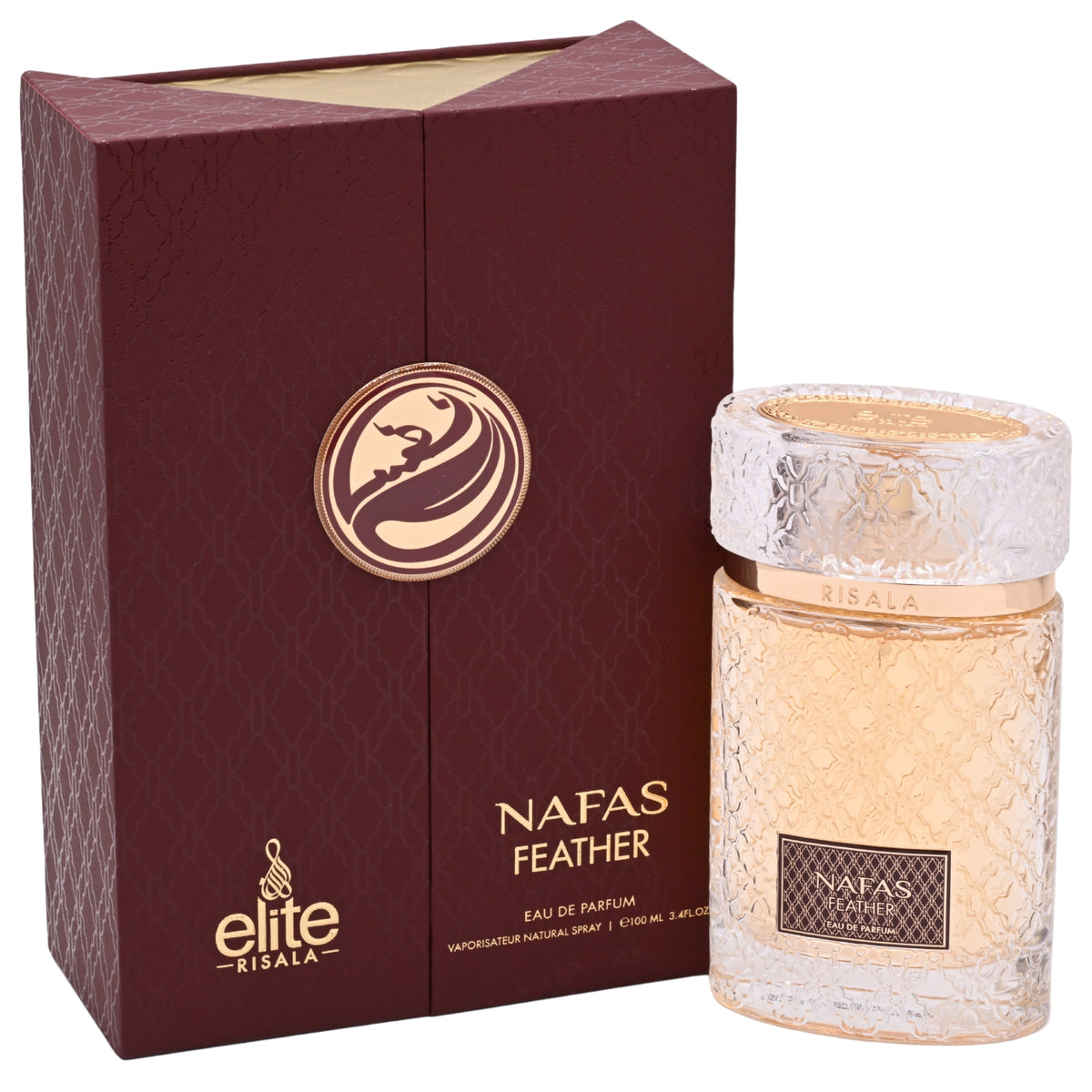 Risala Elite Nafas Feather EDP Spray Men 3.4 oz 100ml New Box
