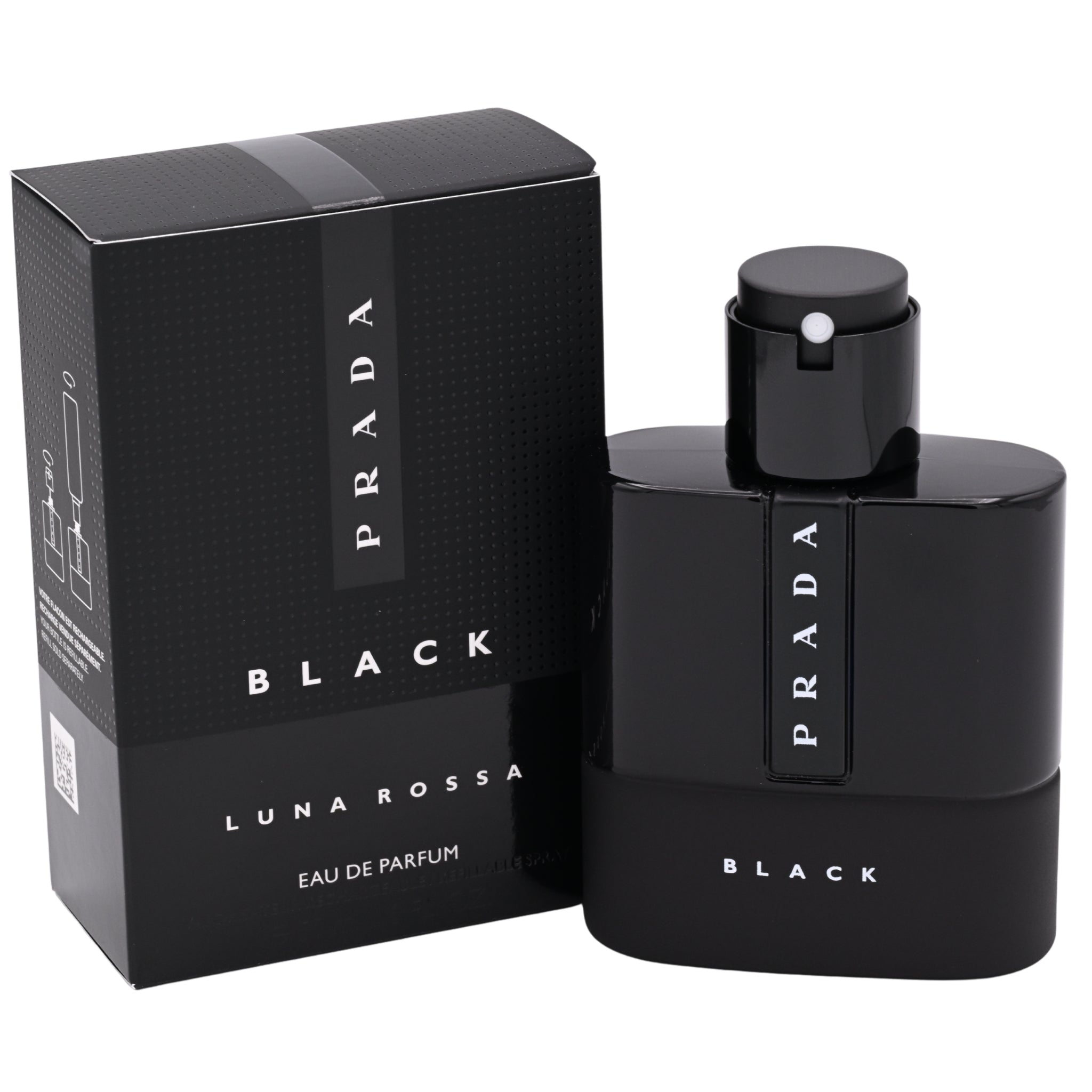 Luna Rossa Black by Prada cologne for men EDP 1.6 oz New in Box