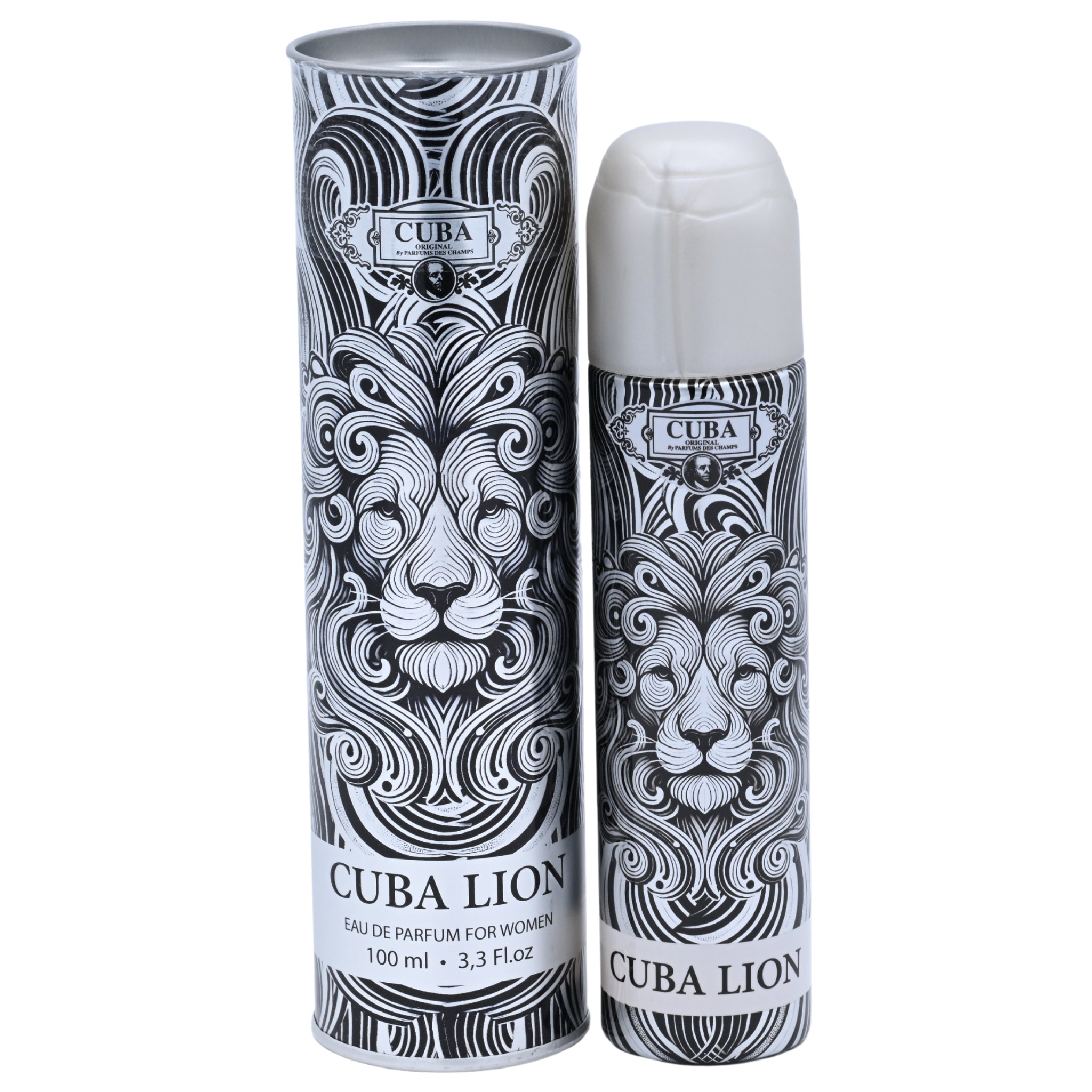 Cuba Lion by Cuba Eau de Parfum Spray for Women 3.3 oz (100 ml)