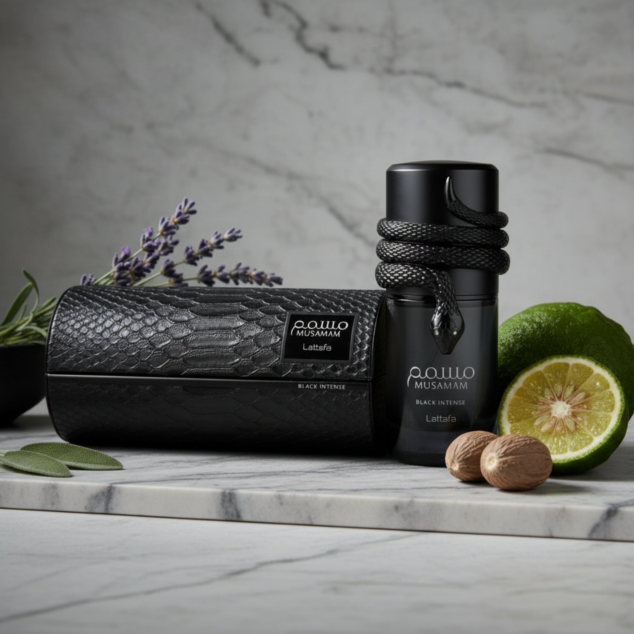 Lattafa Musamam Black Intense EDP Spray Unisex 3.4 oz 100ml New Box