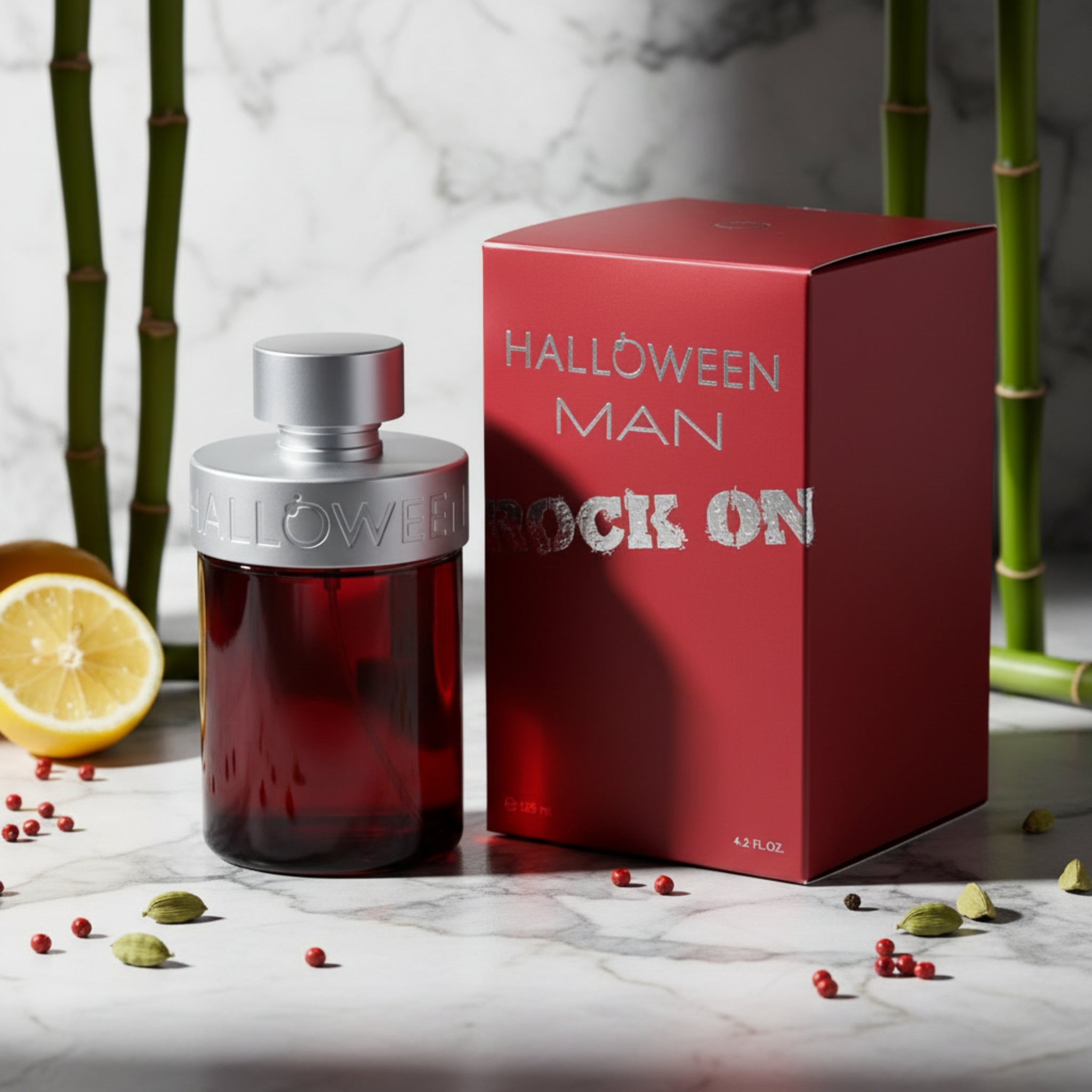 J. Del Pozo Halloween Man Rock On EDT Spray Men 4.2 oz 125ml NIB