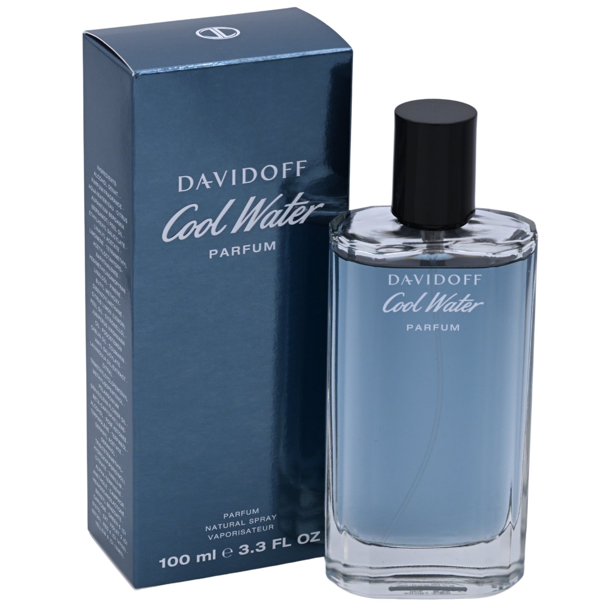 Davidoff Cool Water Parfum Spray for Men 3.4 oz / 100 ml (New Retail Box)