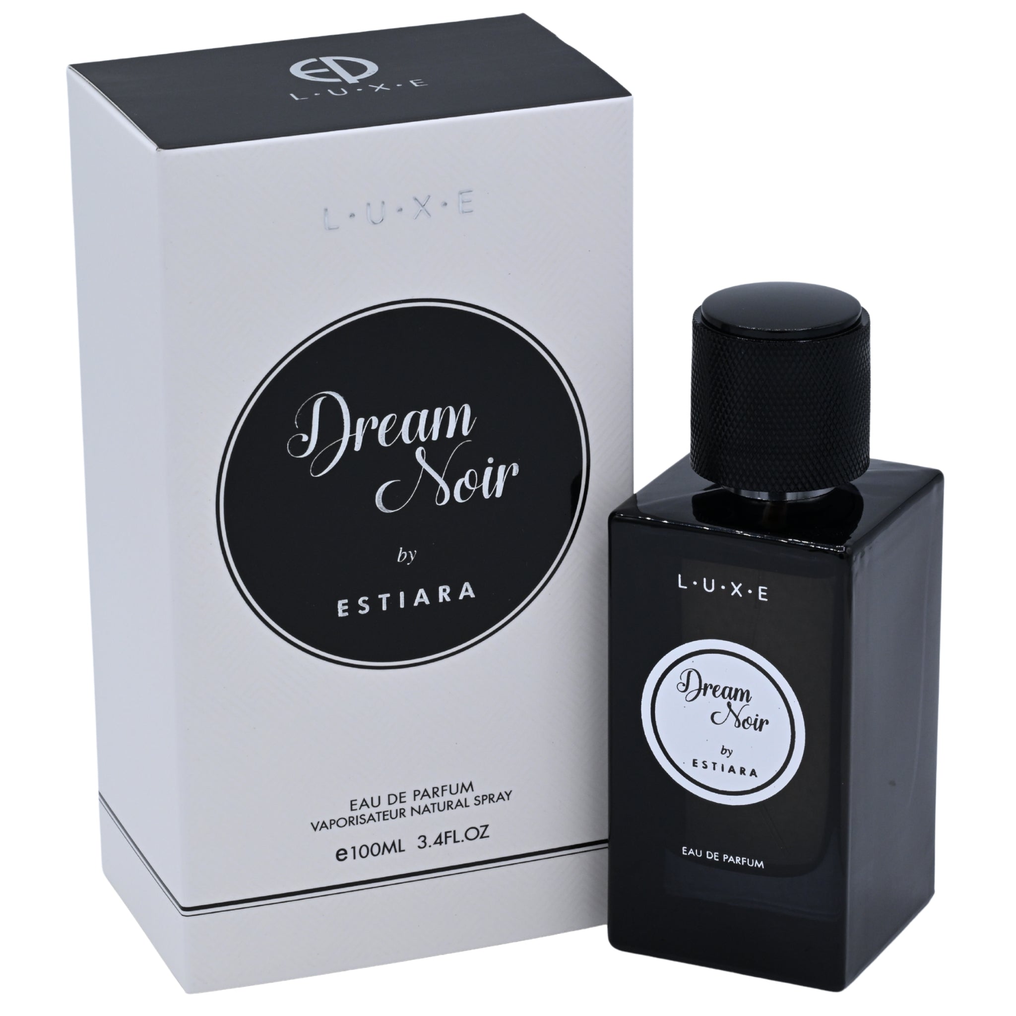 Estiara Luxe Dream Noir EDP Spray, Unisex, 3.4 oz 100ml New Box
