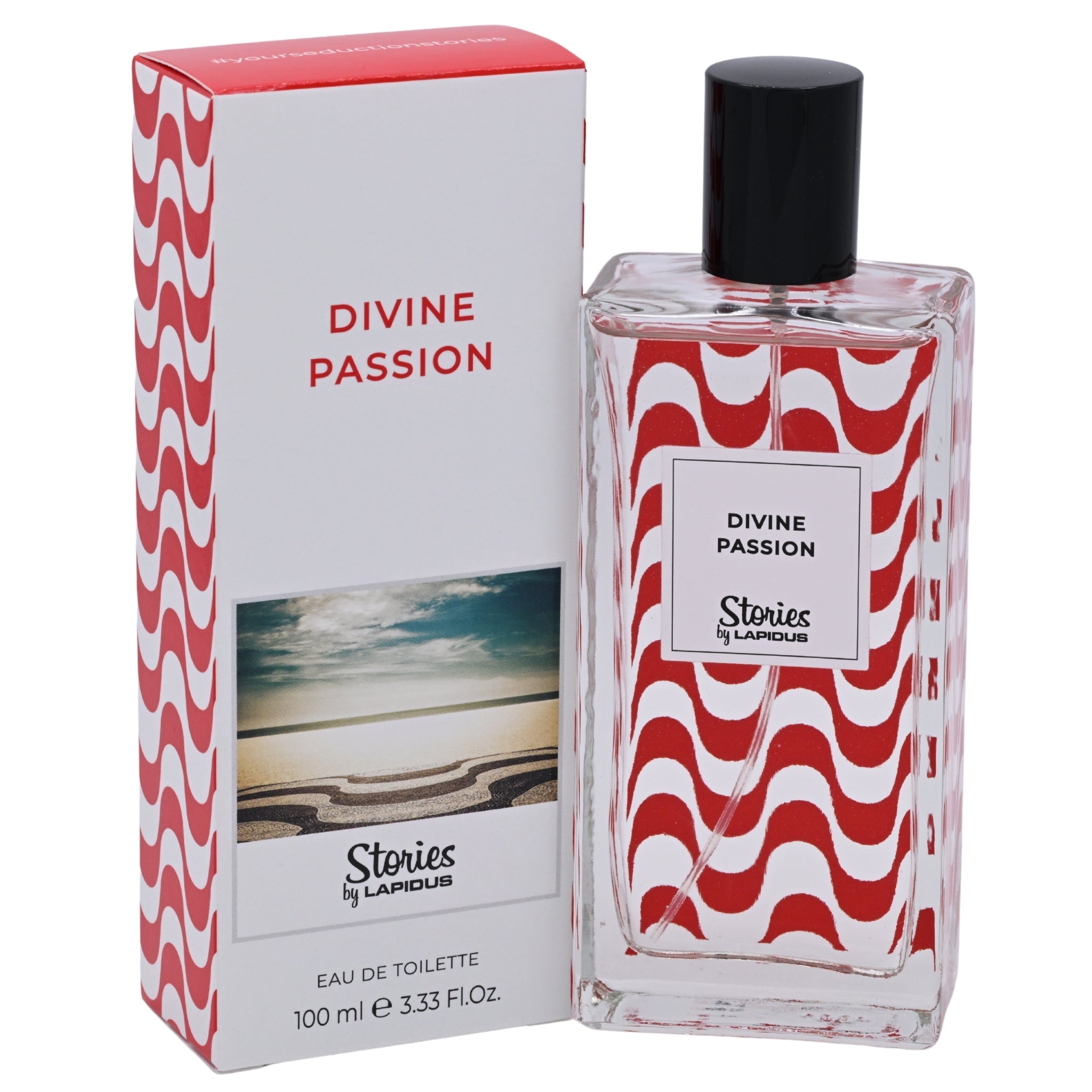 Lapidus Stories Divine Passion EDT Spray Women 3.33 oz 100ml New Box