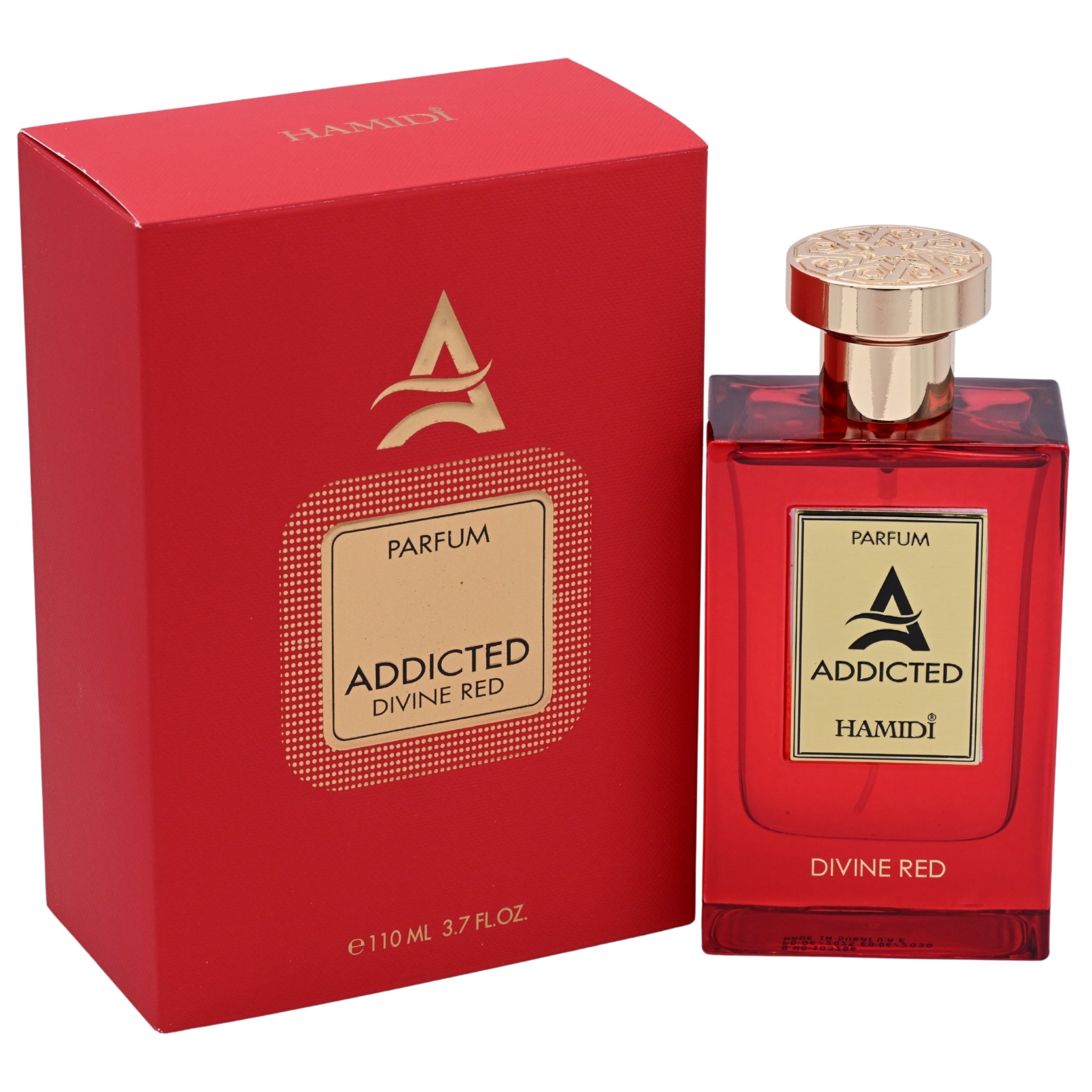 Hamidi Addicted Divine Red Parfum Spray for Women 3.7 oz (New in Box)