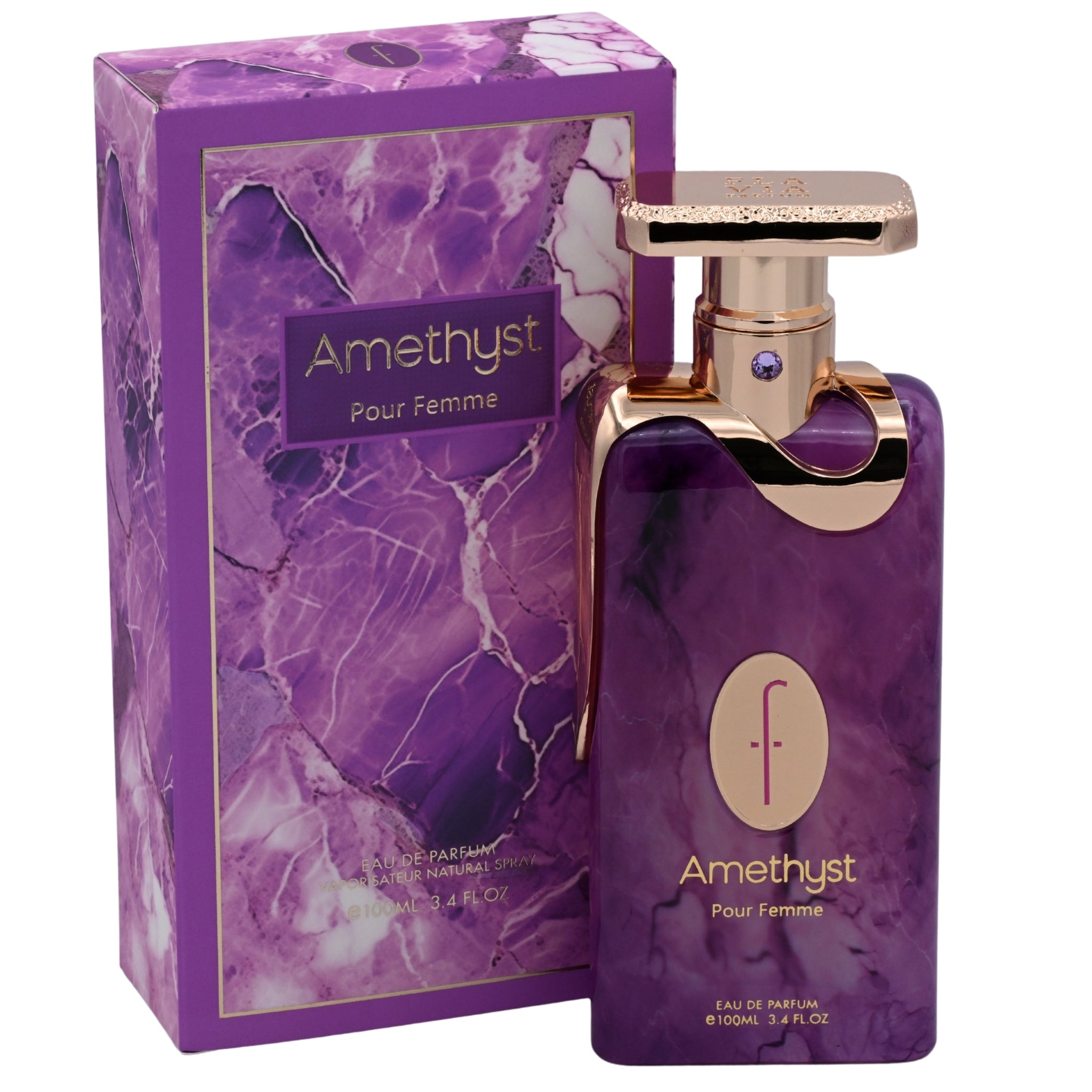 Flavia Amethyst Pour Femme Eau de Parfum (EDP) Spray for Women, 3.4 oz (100 ml) - New Retail Box