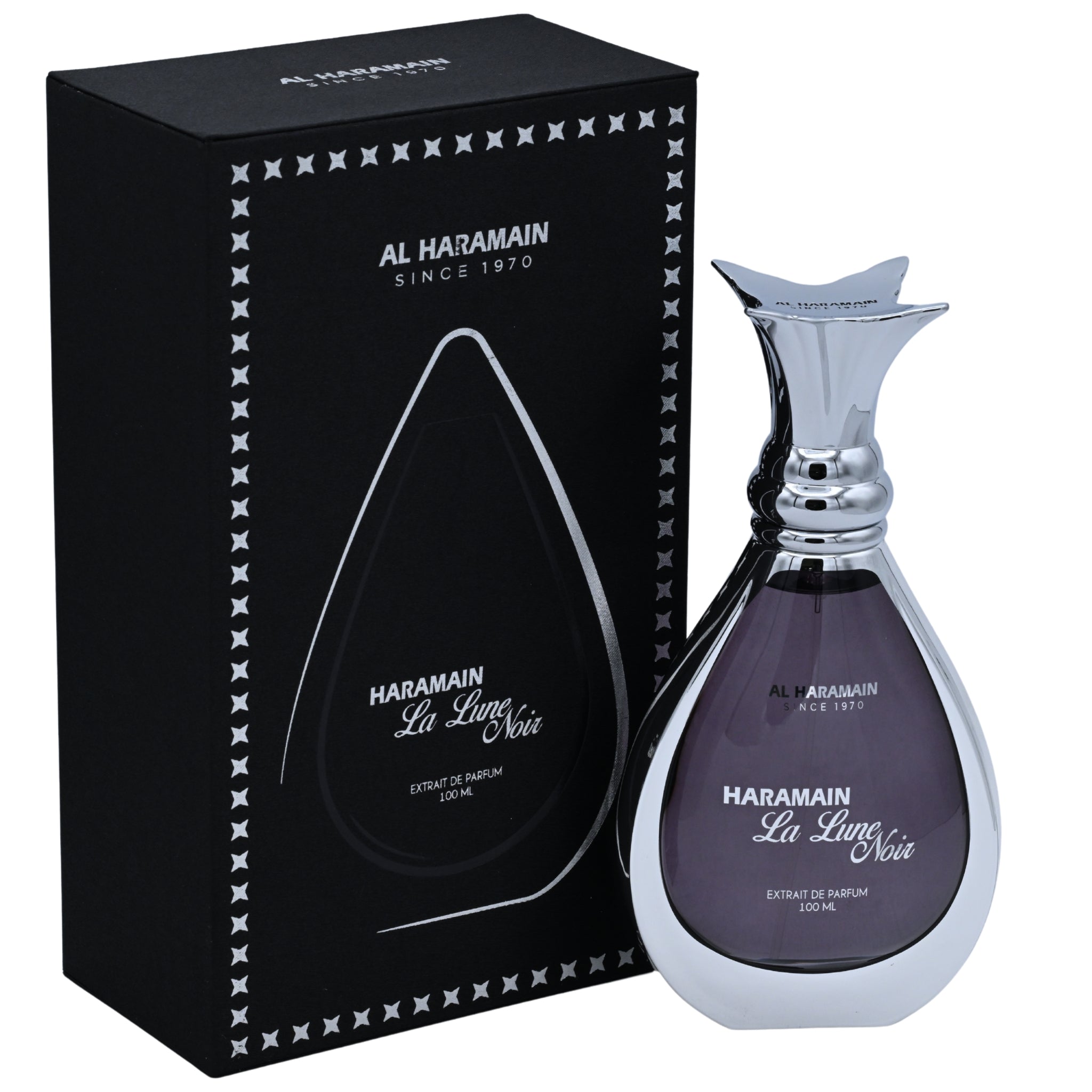 Al Haramain La Lune Noir Extrait de Parfum Spray for Women 3.3 /3.4oz / 100 ml (New Retail Box)