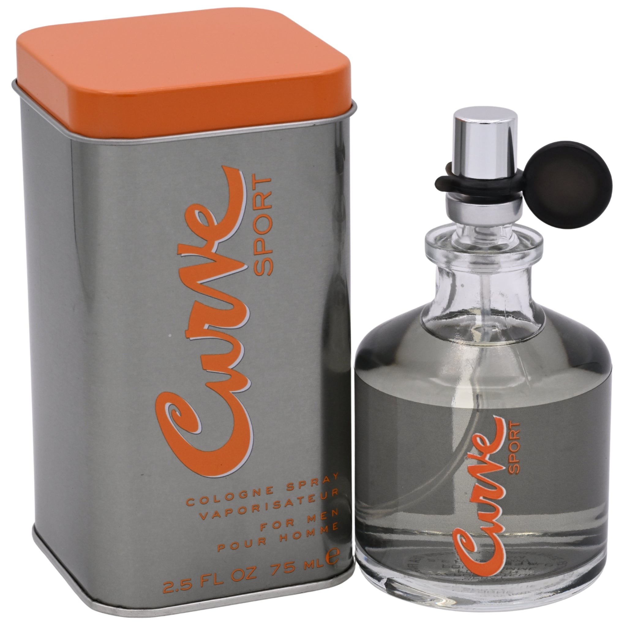 Liz Claiborne Curve Sport Eau de Cologne (EDC) Spray for Men 2.5 oz by Liz Claiborne