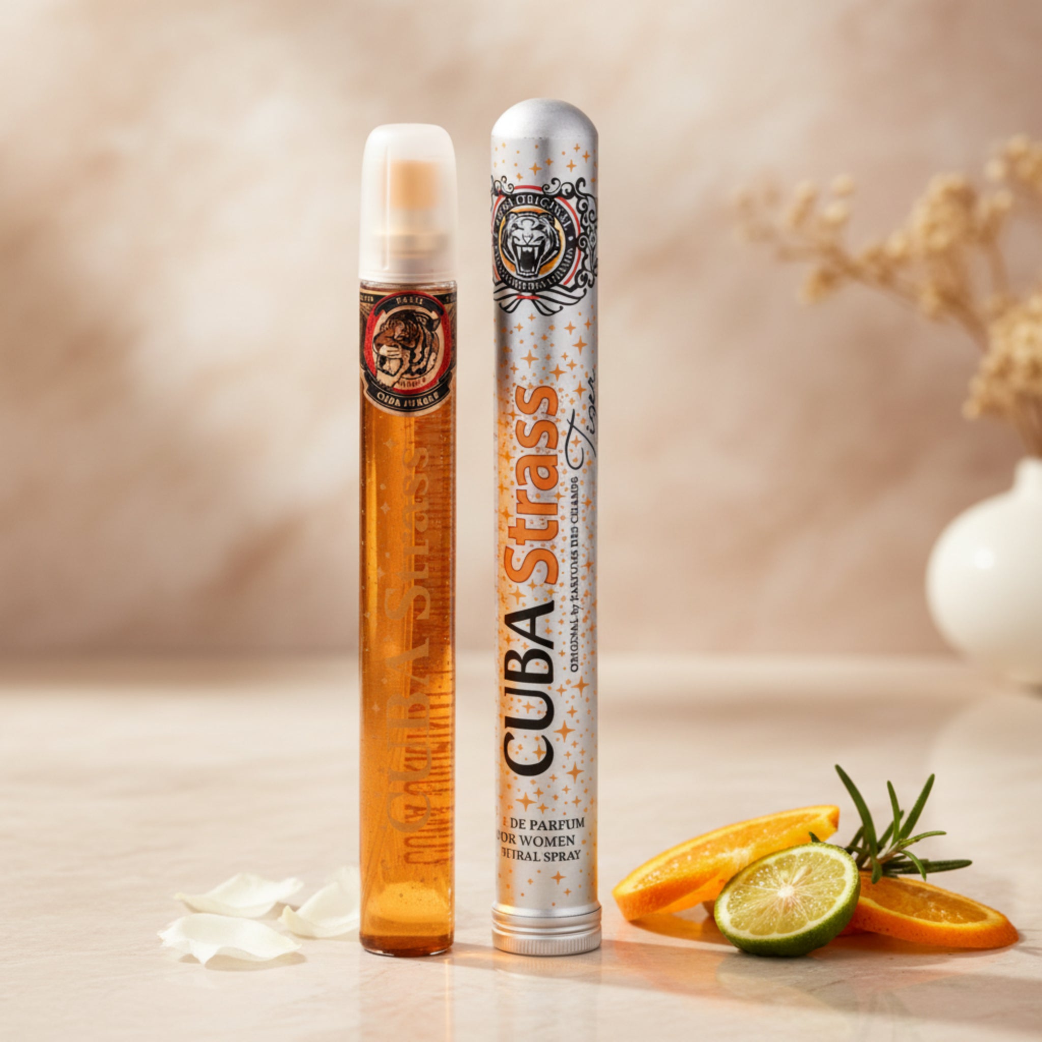 Cuba Strass Tiger Eau de Parfum Spray for Women 1.17 oz New in Can