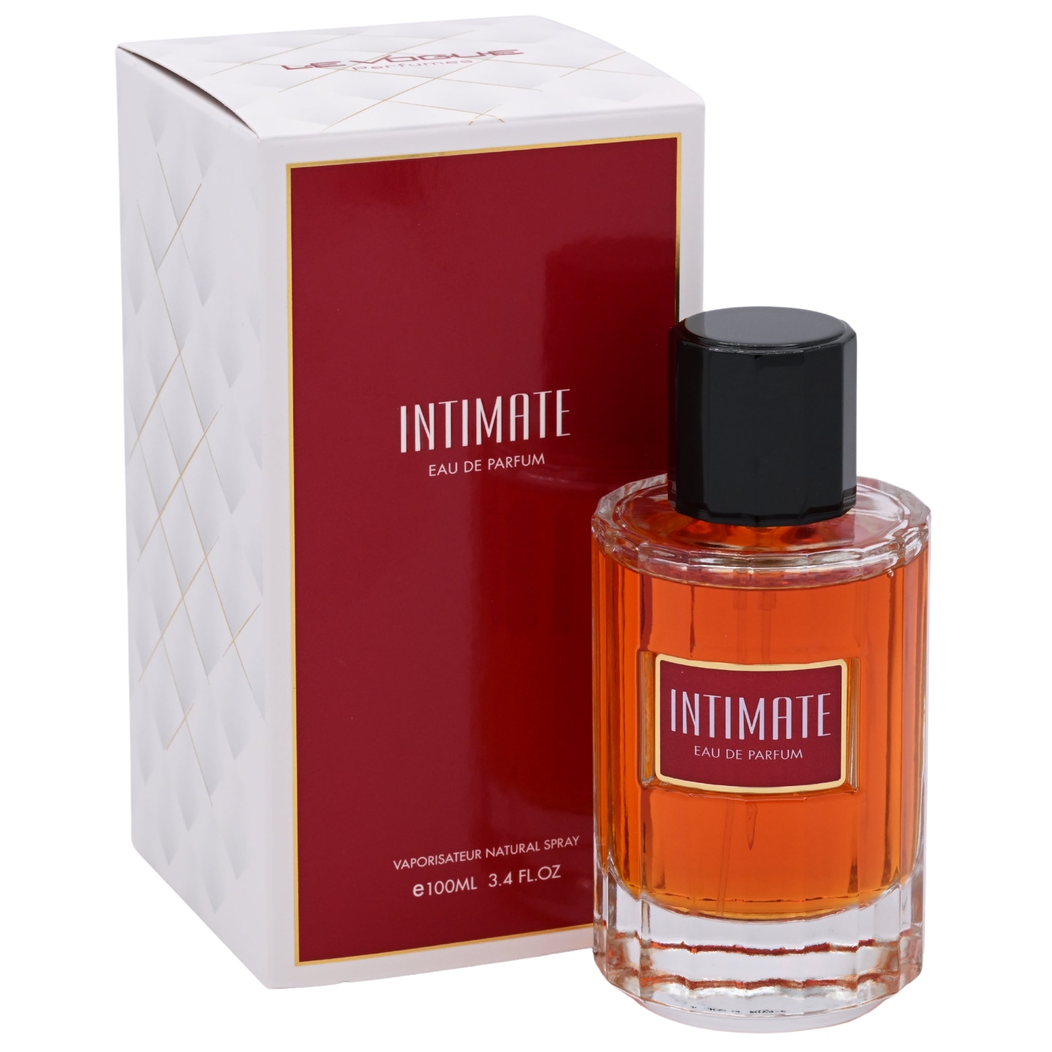 Le Vogue Intimate Eau de Parfum Spray for Unisex 3.4 oz (100 ml) New Retail Box