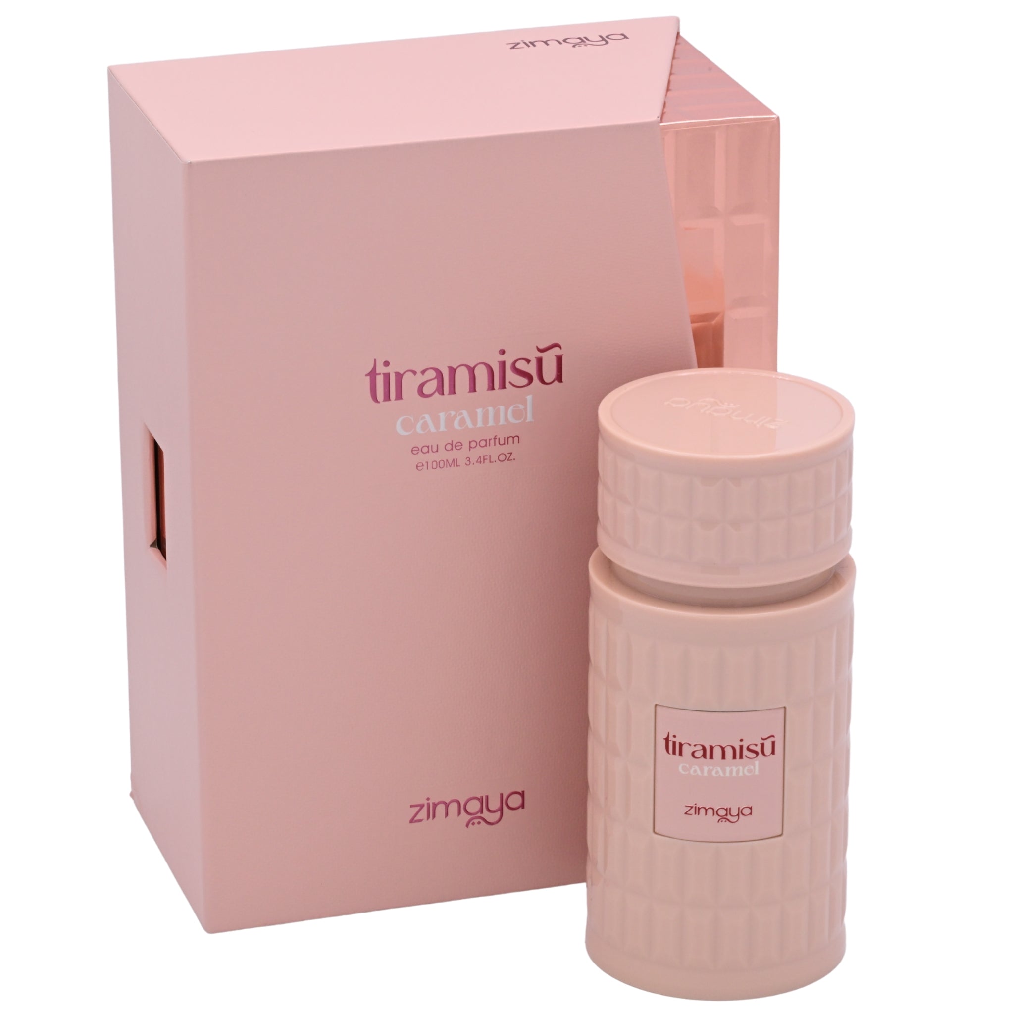 Afnan Zimaya Tiramisu Caramel EDP Spray Unisex 3.4 oz 100ml New Box